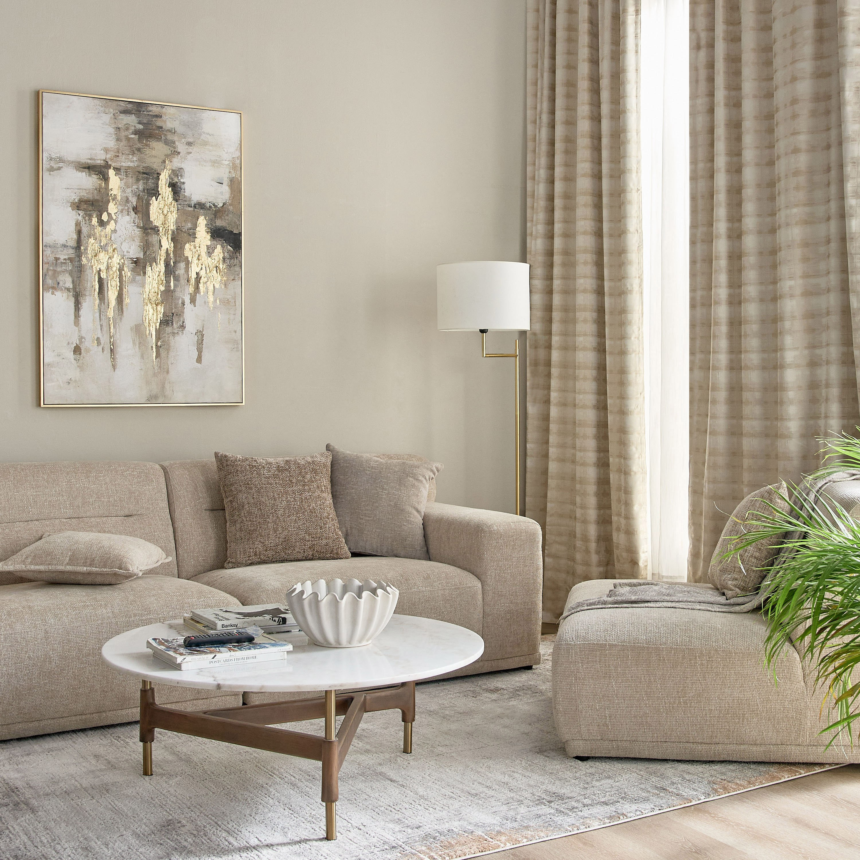 طقم ستائر معتمة قطعتين - أليسون - 135x320 سم-household-windows-curtains-image-11