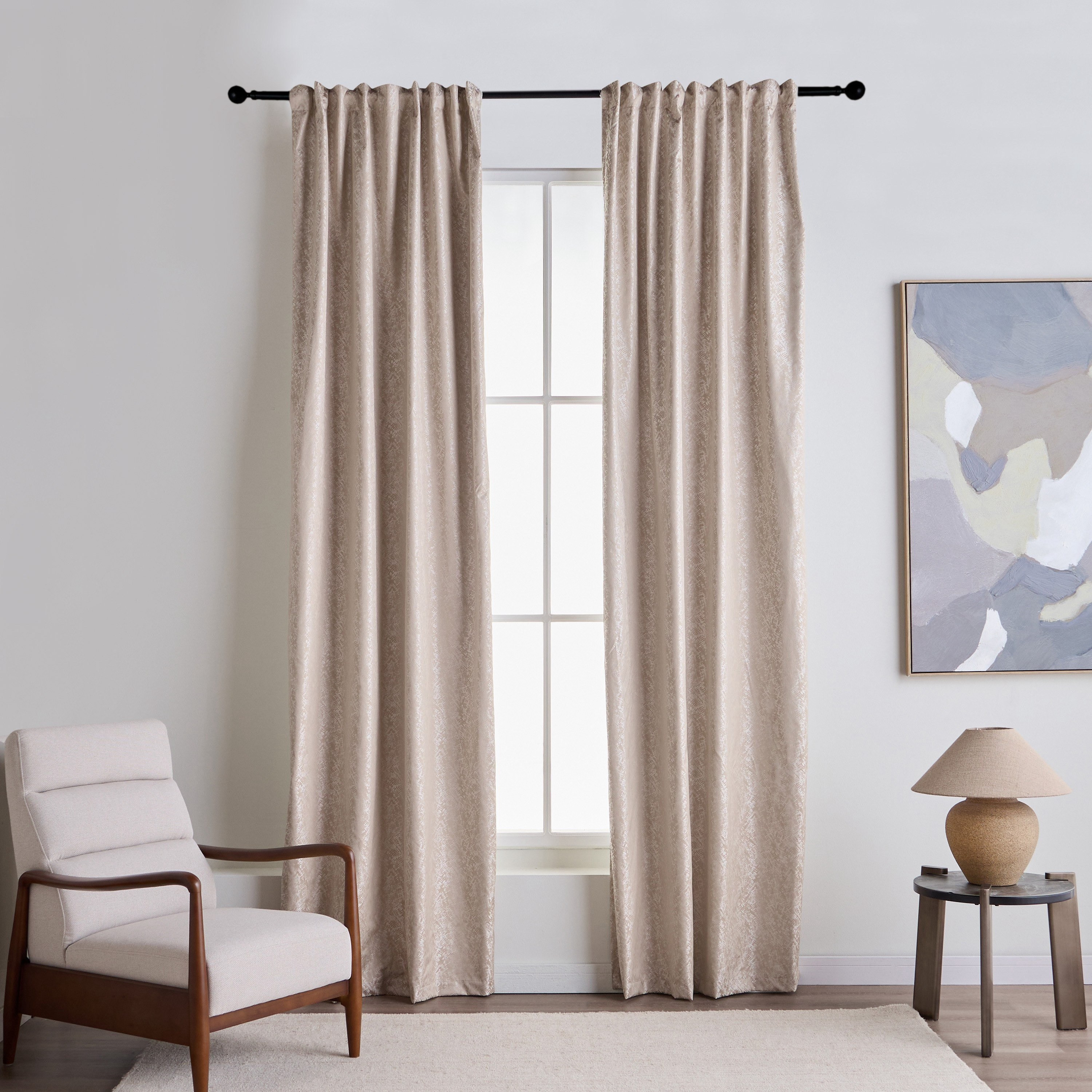 Dorothy 2-Piece Blackout Curtain Set - 135x280 cm-household-windows-curtains-image-1