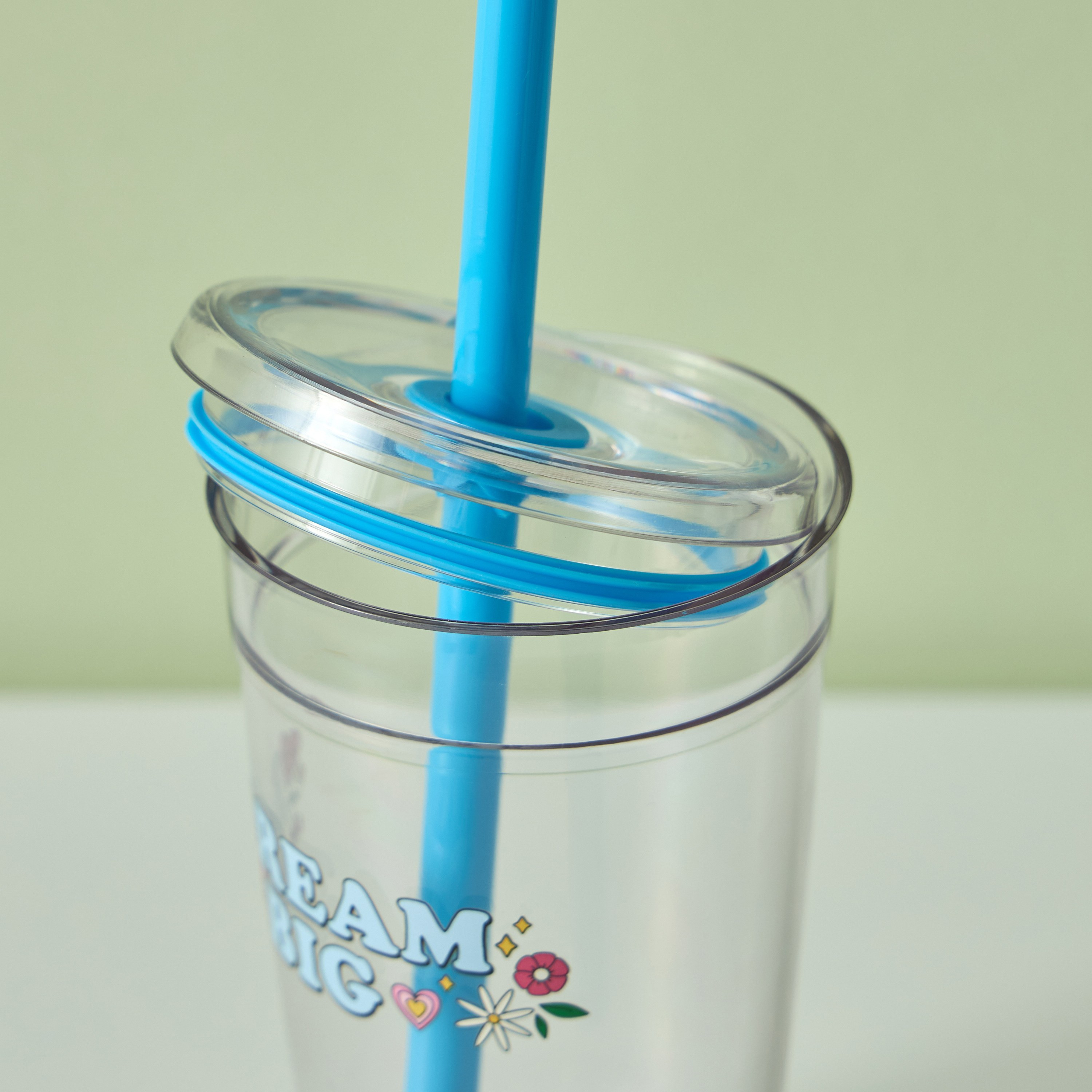 كوب بلاستيكي جدار مفرد - دريم بيج - 450 مل-babyandkids-eatanddrink-waterbottles-image-2