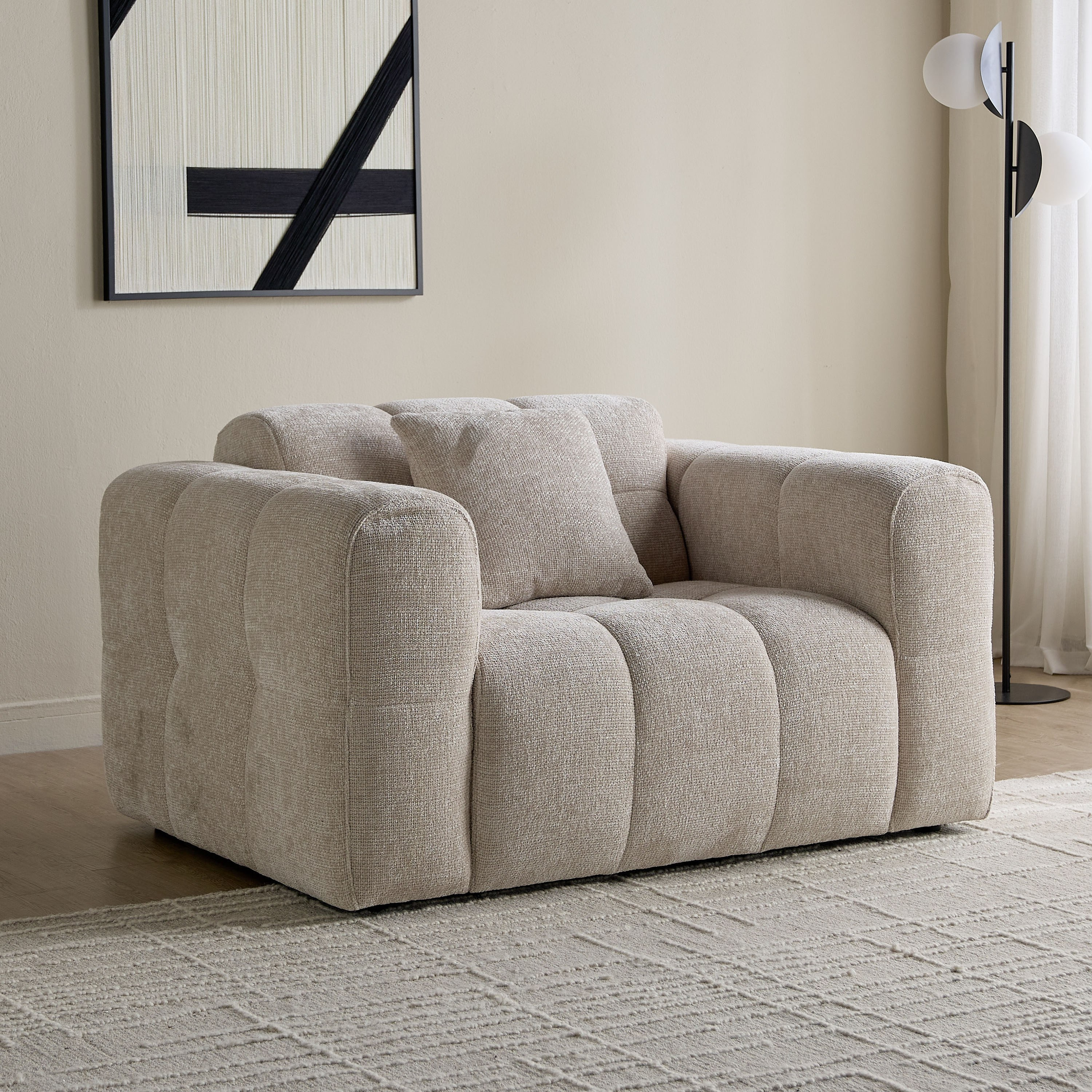 Gradient Fabric Armchair-furniture-sofaandseating-armchairs-image-1