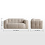 كنبة قماشية مقعدين - جرادينت-furniture-sofaandseating-sofasandsofasets-image-1