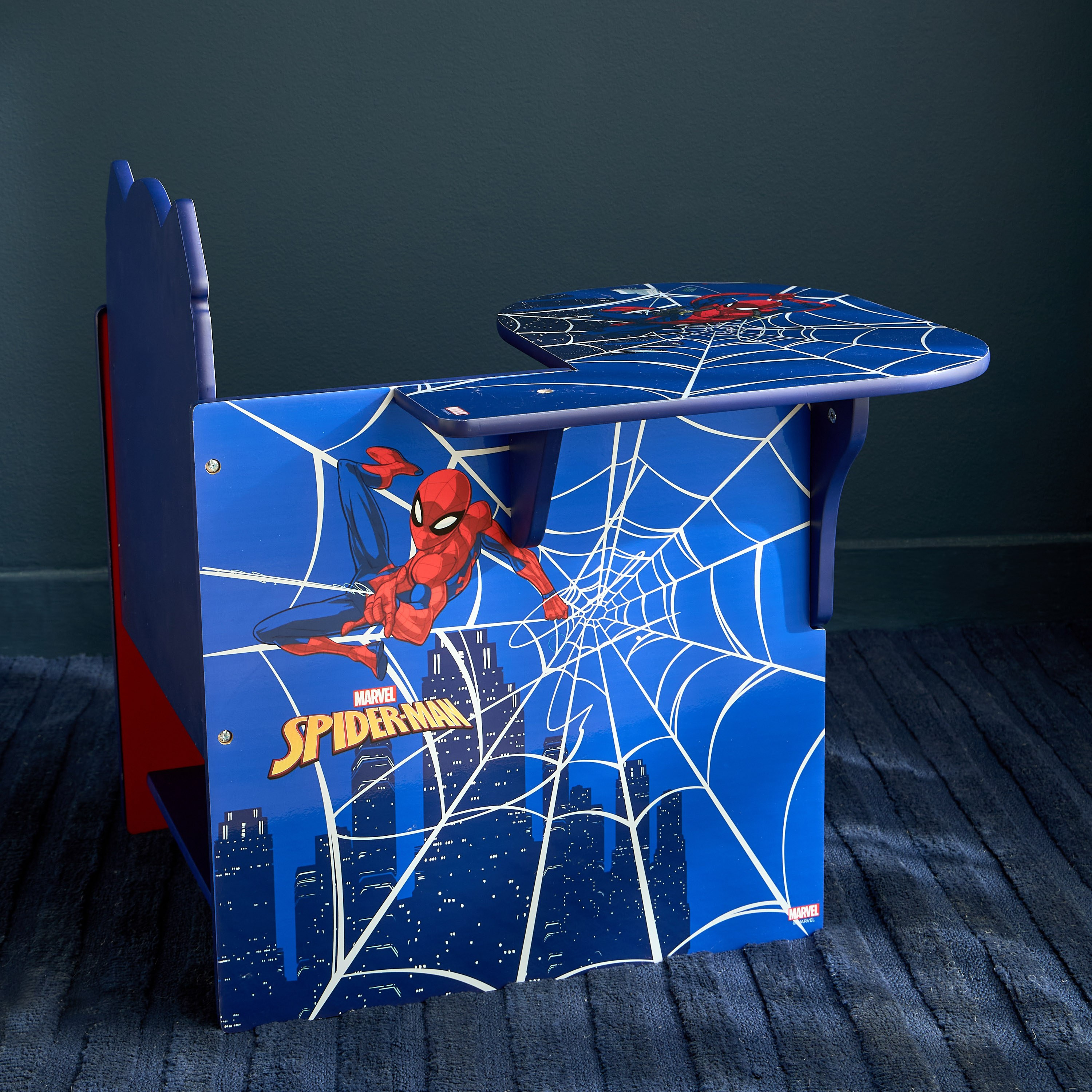 Spiderman Chair and Desk-babyandkids-toys-playtablesandchairs-image-5