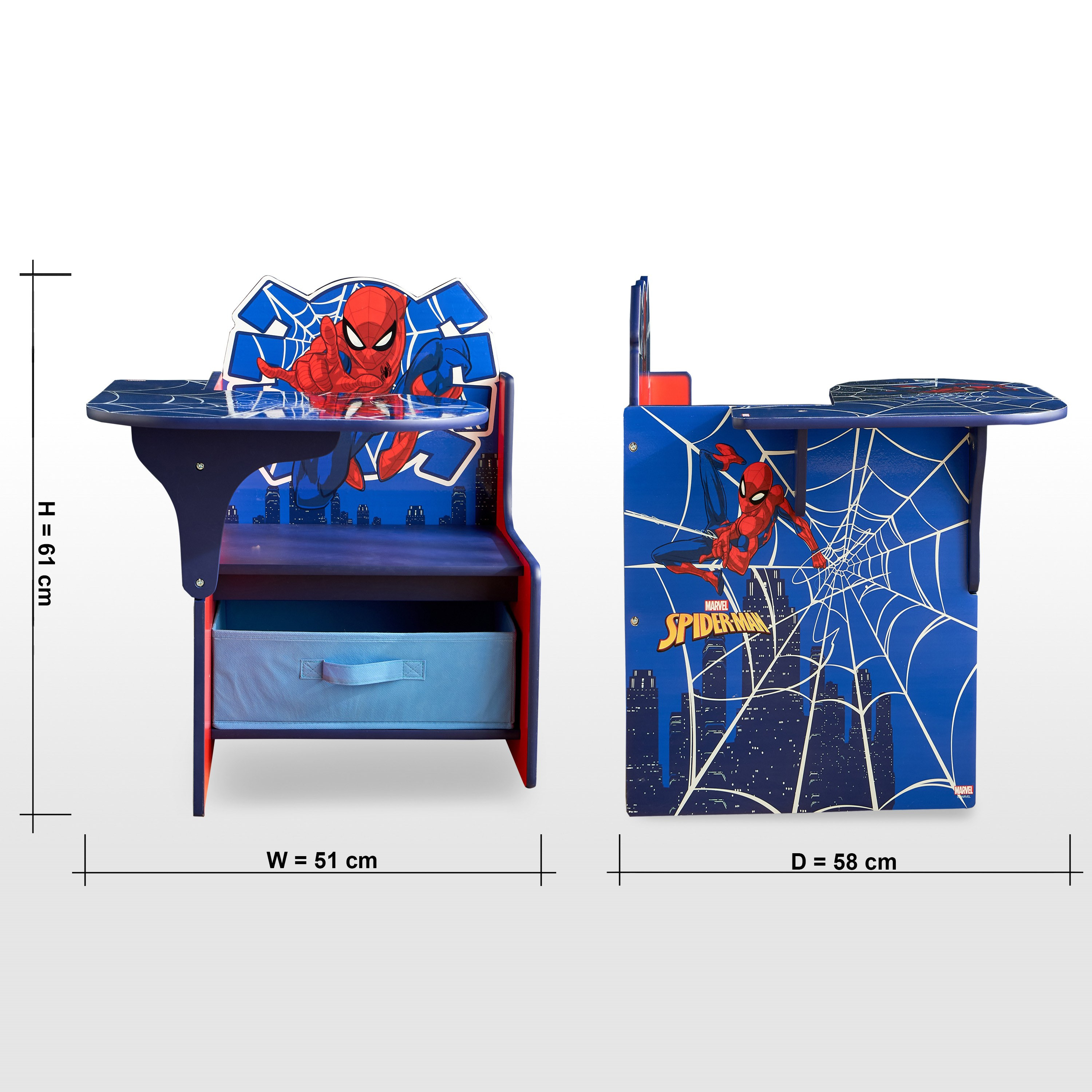 Spiderman Chair and Desk-babyandkids-toys-playtablesandchairs-image-7