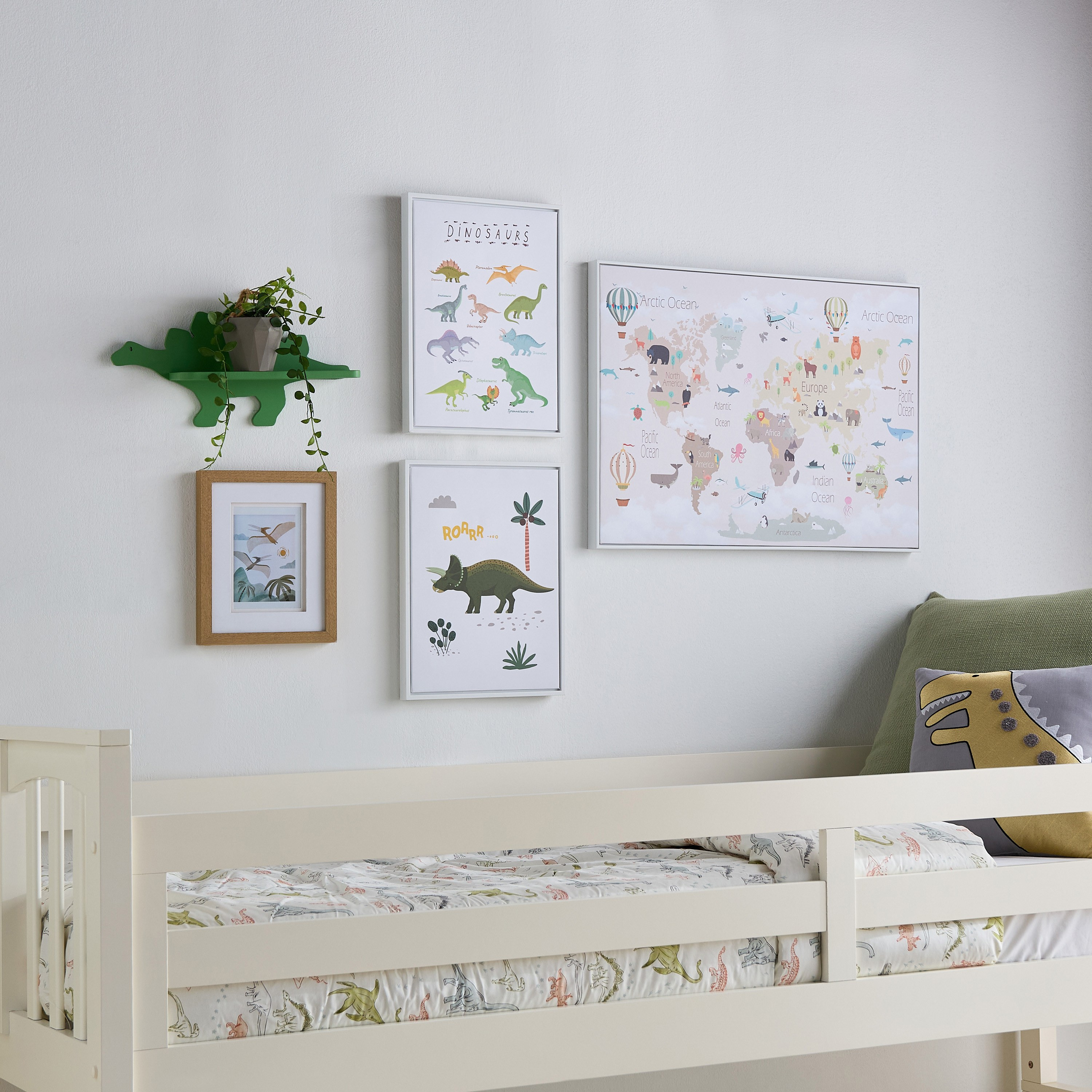 رف حائط ديناصور - زيكي-babyandkids-decorandlighting-decor-shelves-image-3