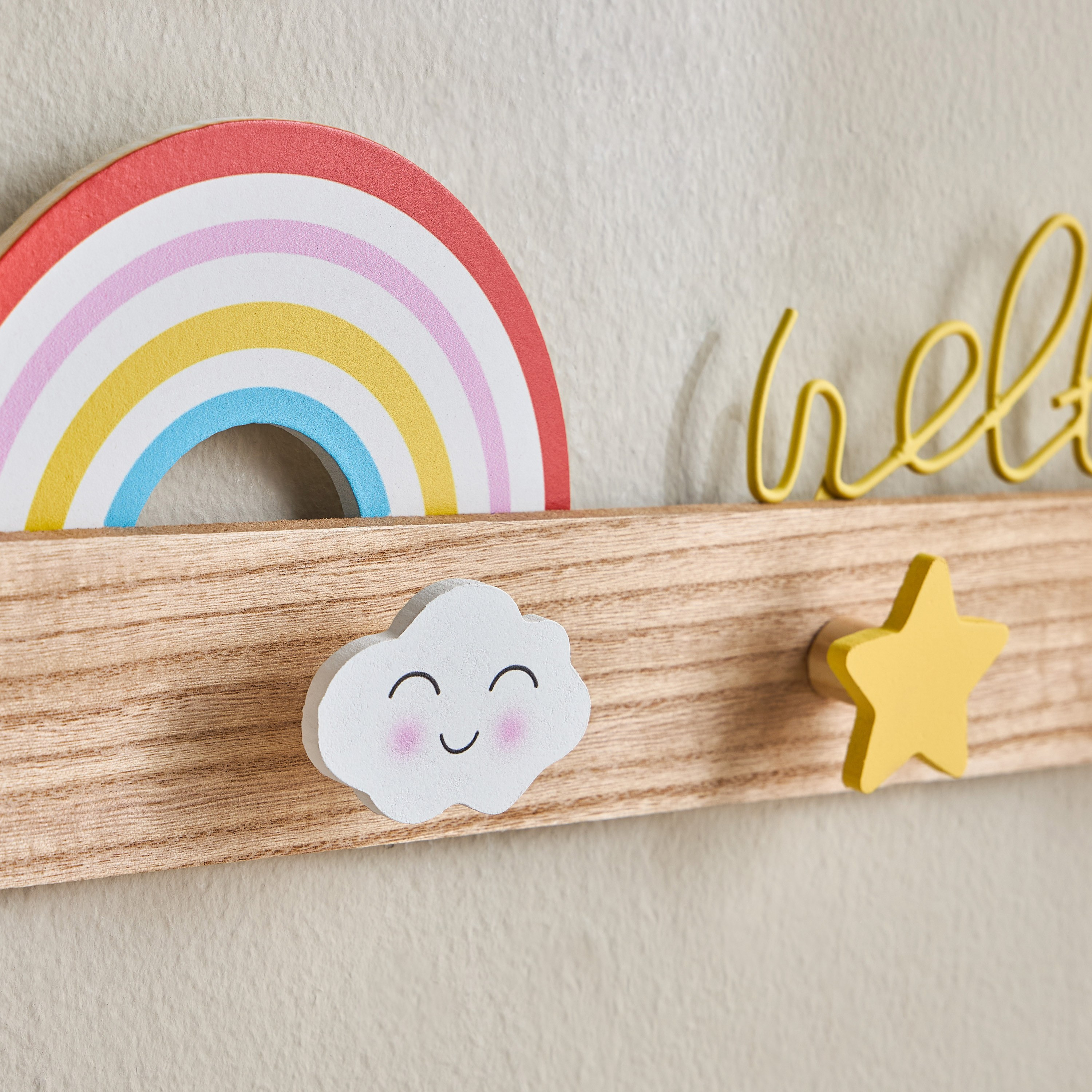 Hello Clothes Hanger-kids-bathandstorage-storage-clotheshanger-image-3