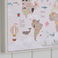 لوحة جدارية كانفاس مؤطرة لخريطة العالم - أورا - 50x70 سم-kids-decorandlighting-decor-wallart-image-3