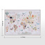 لوحة جدارية كانفاس مؤطرة لخريطة العالم - أورا - 50x70 سم-kids-decorandlighting-decor-wallart-image-1