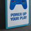 Gamer Framed Canvas Wall Art - 30x40 cm-kids-decorandlighting-decor-wallart-image-2