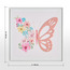 Josie 3D Butterfly Framed Canvas Wall Art - 40x40 cm-kids-decorandlighting-decor-wallart-image-5