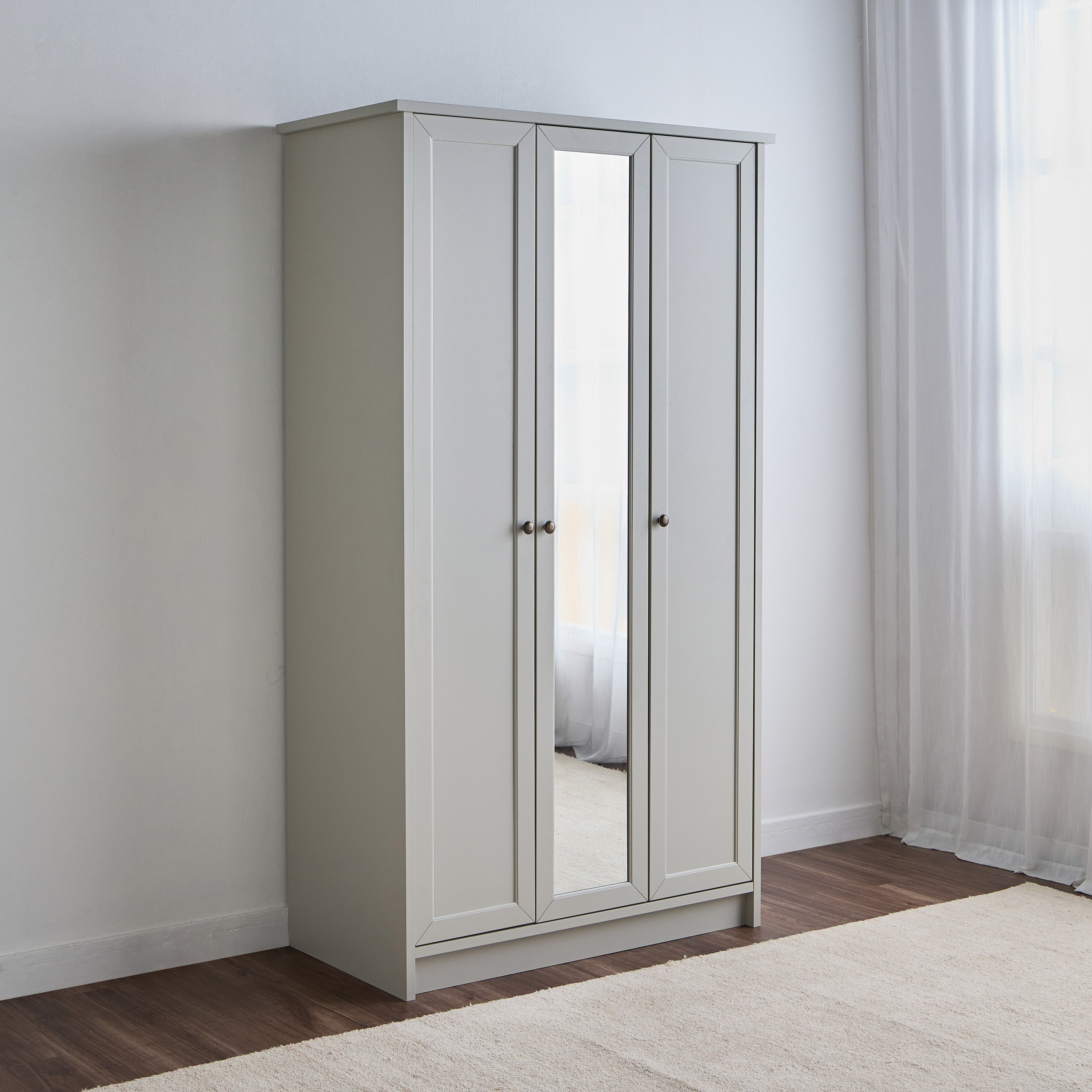 Clifford 3-Door Wardrobe-furniture-bedroom-wardrobes-image-1