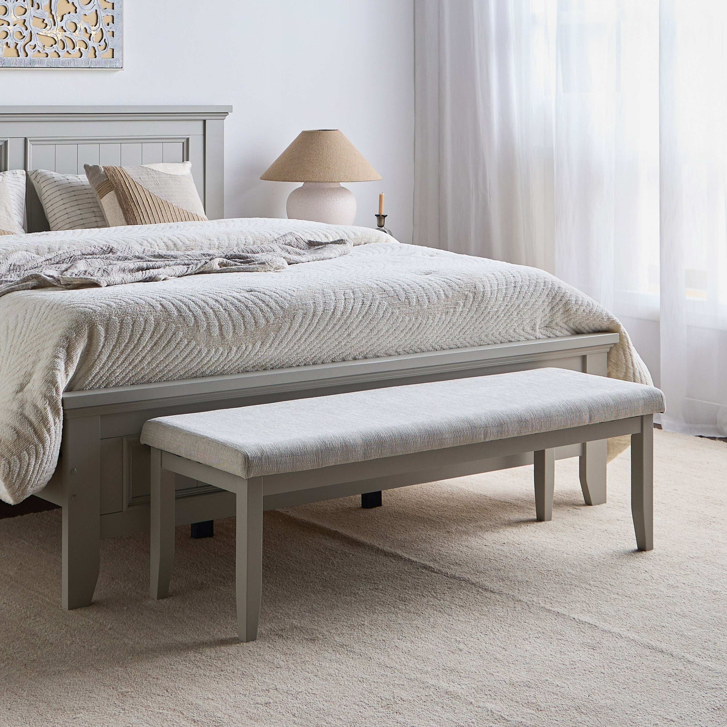 مقعد بنش قماش - كليفورد-furniture-bedroom-benches-image-1
