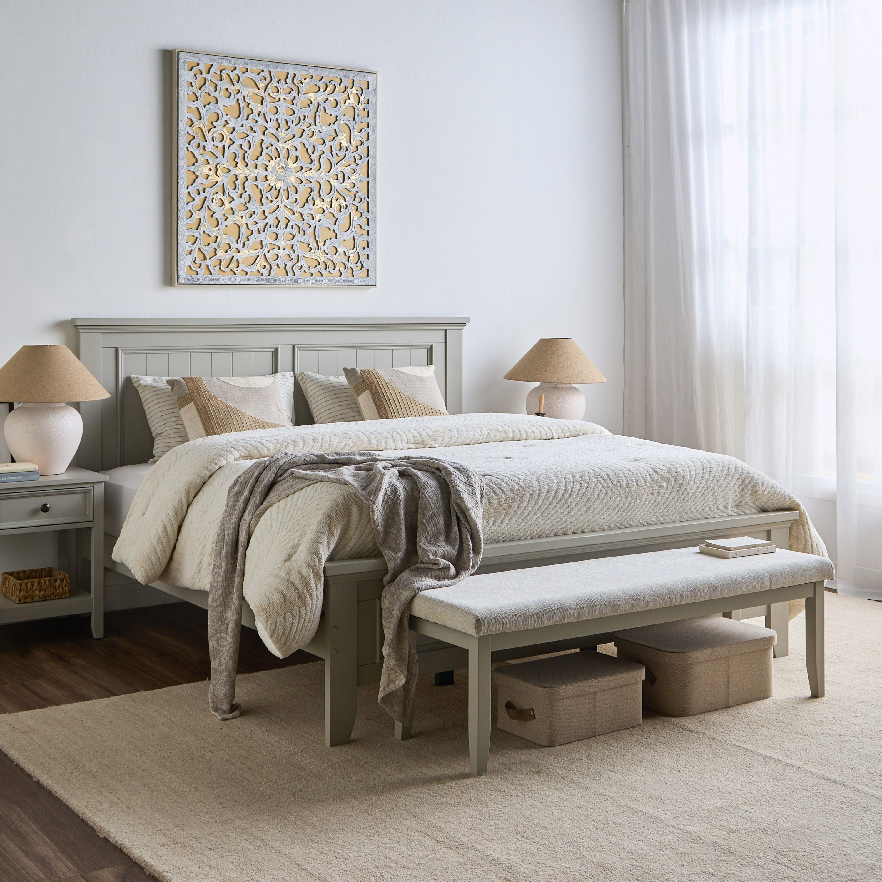 مقعد بنش قماش - كليفورد-furniture-bedroom-benches-image-5