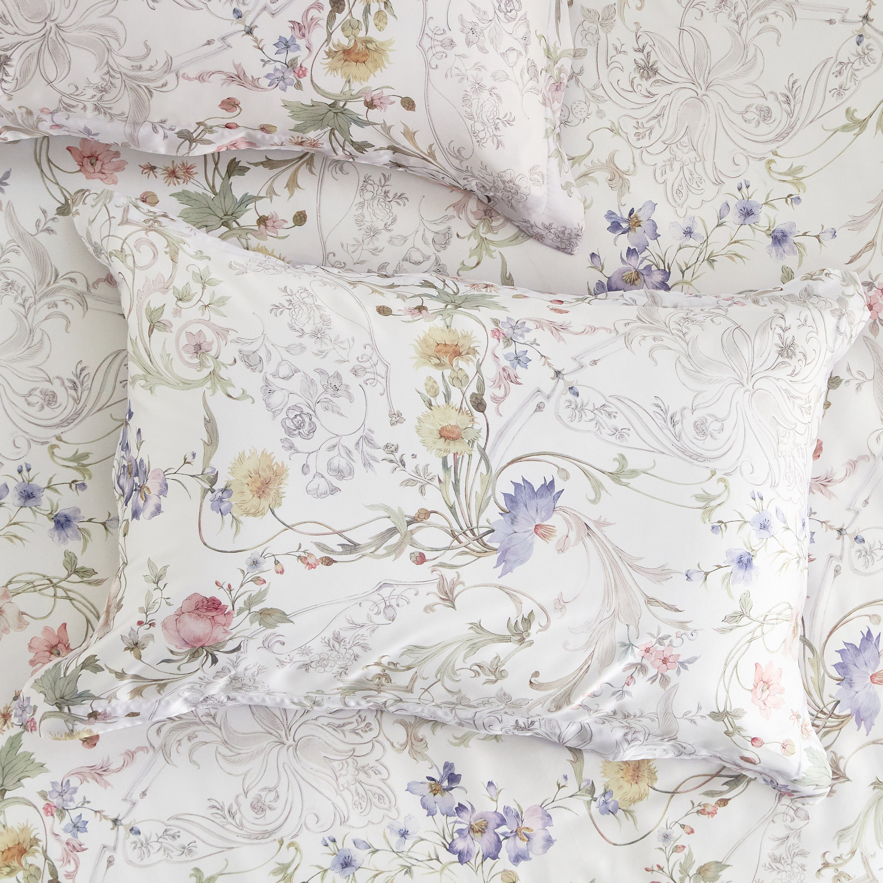 Blanche Greeky Lyocell 300 Thread Count 3-Piece King Duvet Cover Set - 220x230 cm-household-bedding-duvetandcovers-duvetcovers-image-3