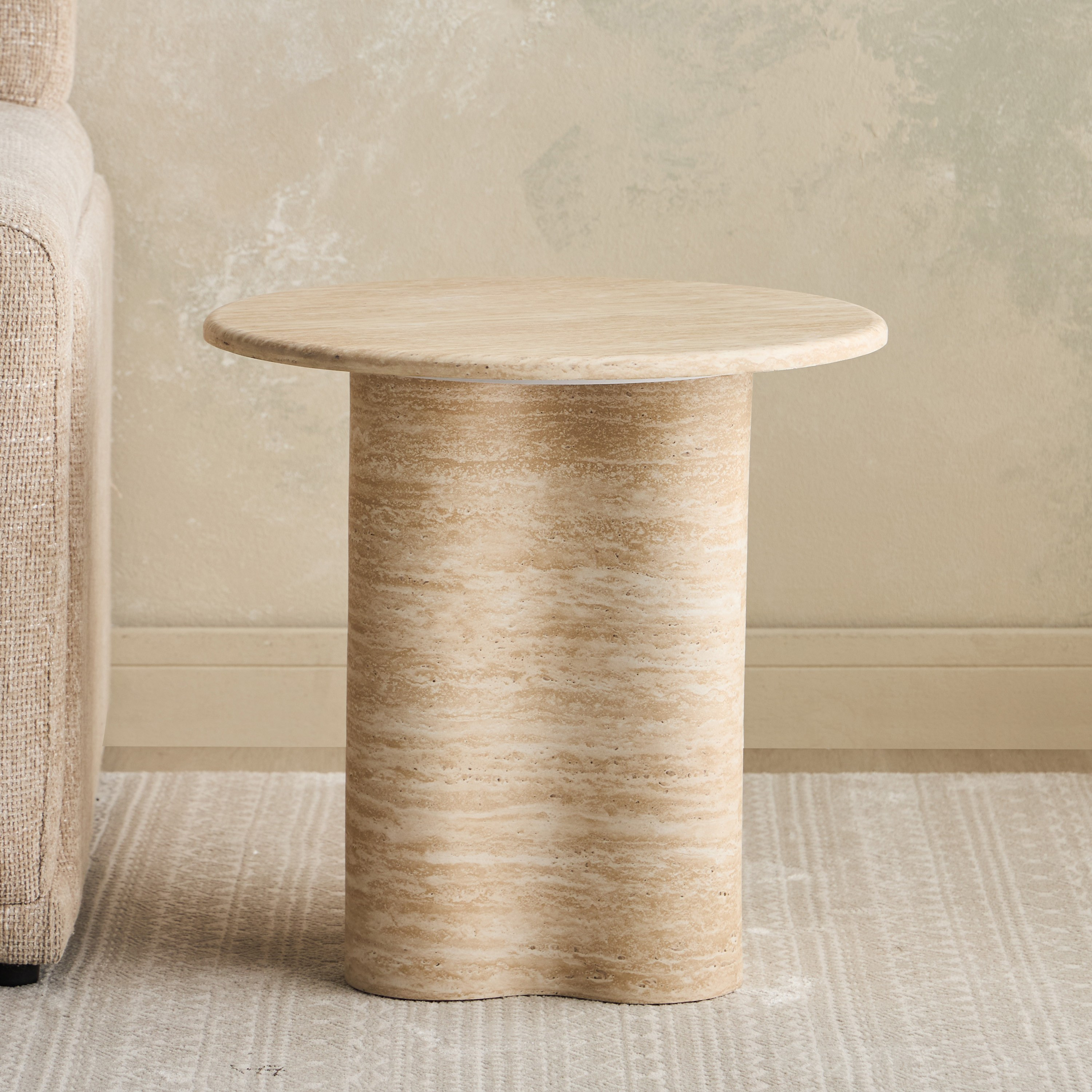 طاولة جانبية بسطح رخام - فيرينز-furniture-livingroom-sideandendtables-image-2