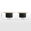 طاولة قهوة بسطح رخام - نابولي - كبيرة-furniture-livingroom-coffeetables-image-1