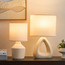 Renata Ceramic Table Lamp - 43 cm-household-lighting-tableanddesklamps-image-5