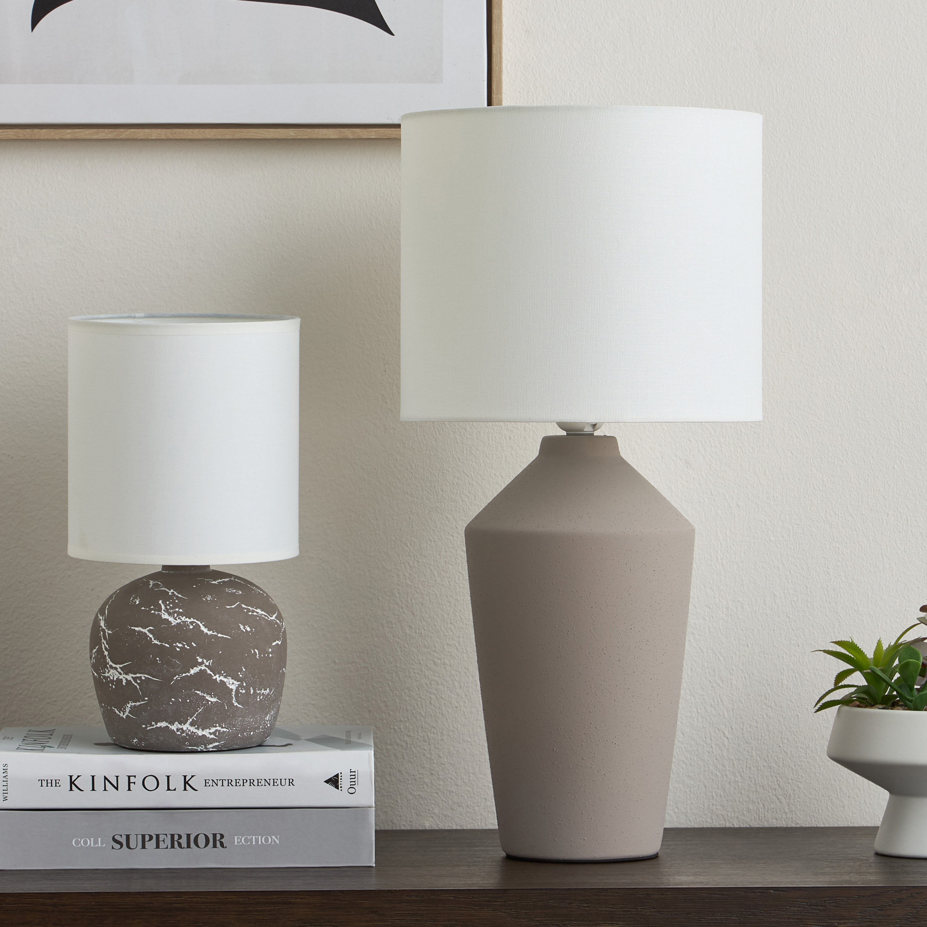 Benton Ceramic Table Lamp - 52 cm-household-lighting-tableanddesklamps-image-5