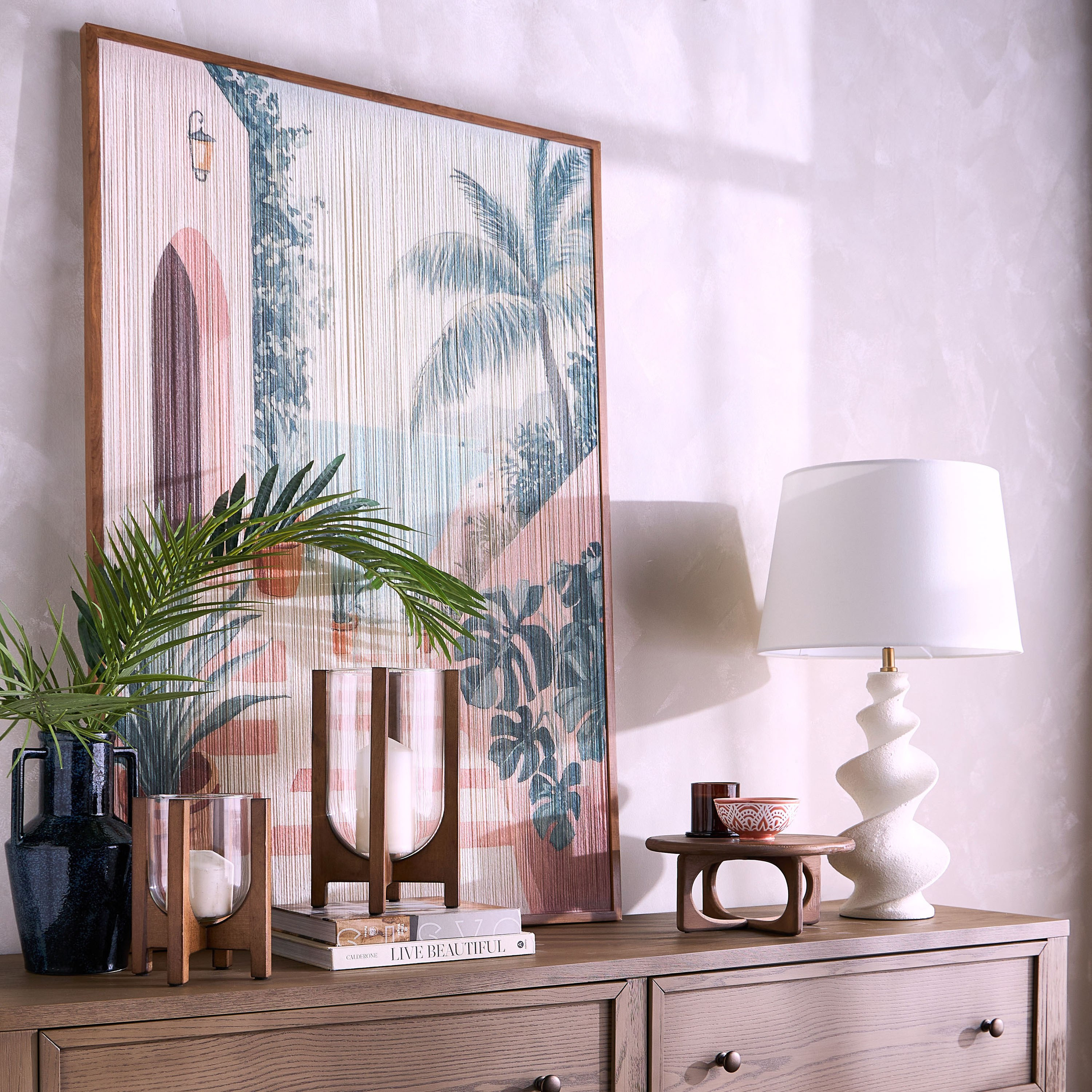 Caspian Polyresin Table Lamp - 69 cm-household-lighting-tableanddesklamps-image-5
