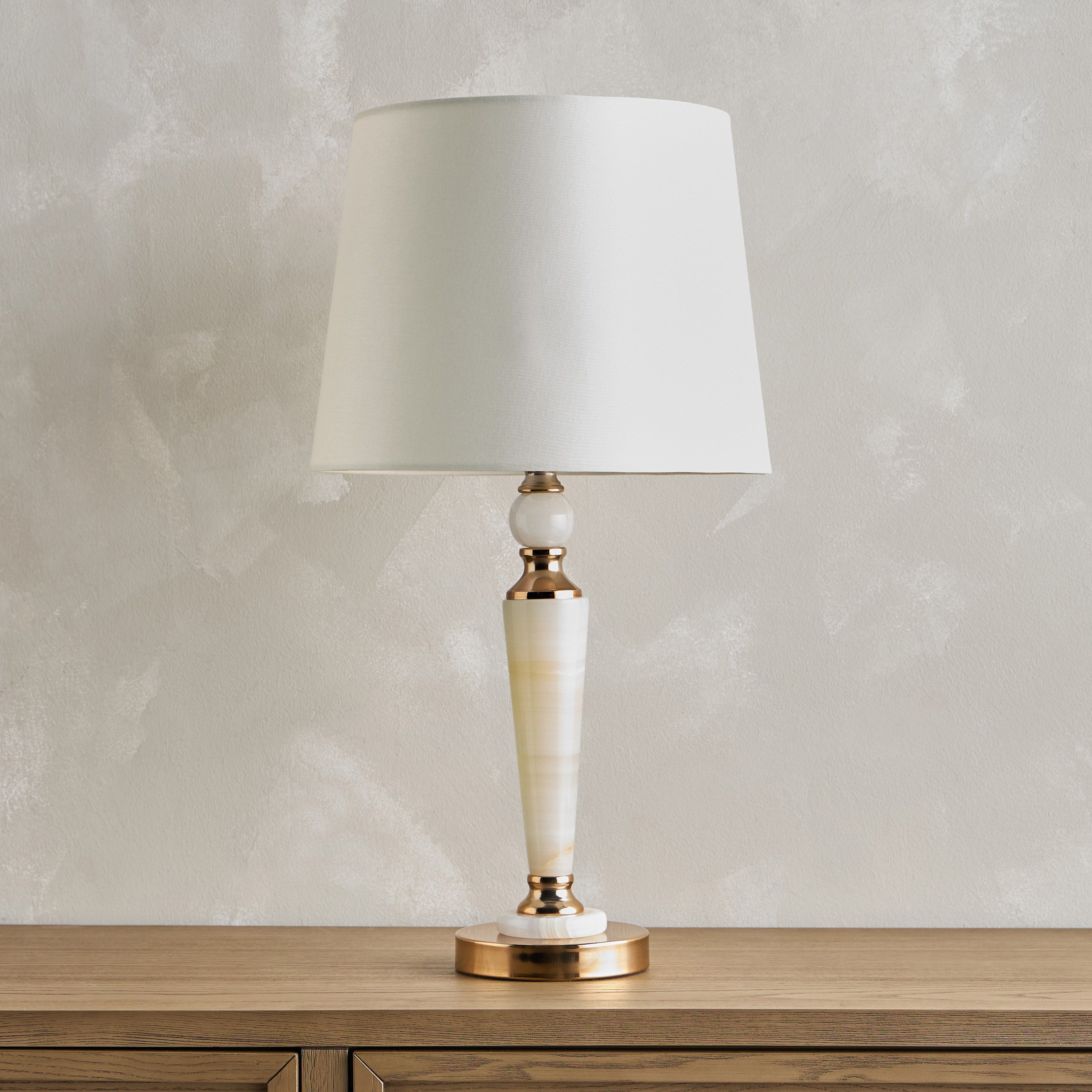 Easton Marble Table Lamp - 61 cm-household-lighting-tableanddesklamps-image-1