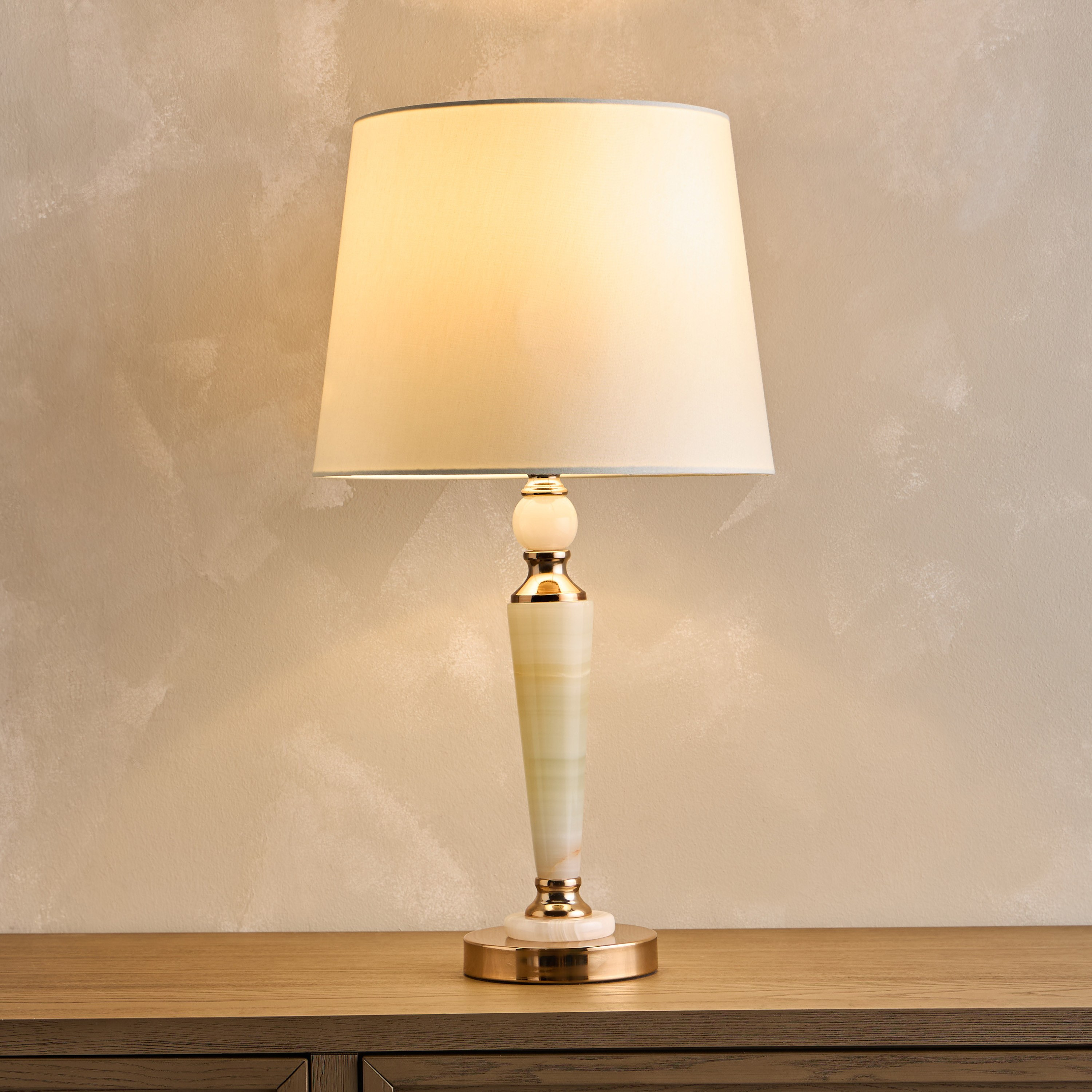 Easton Marble Table Lamp - 61 cm-household-lighting-tableanddesklamps-image-2