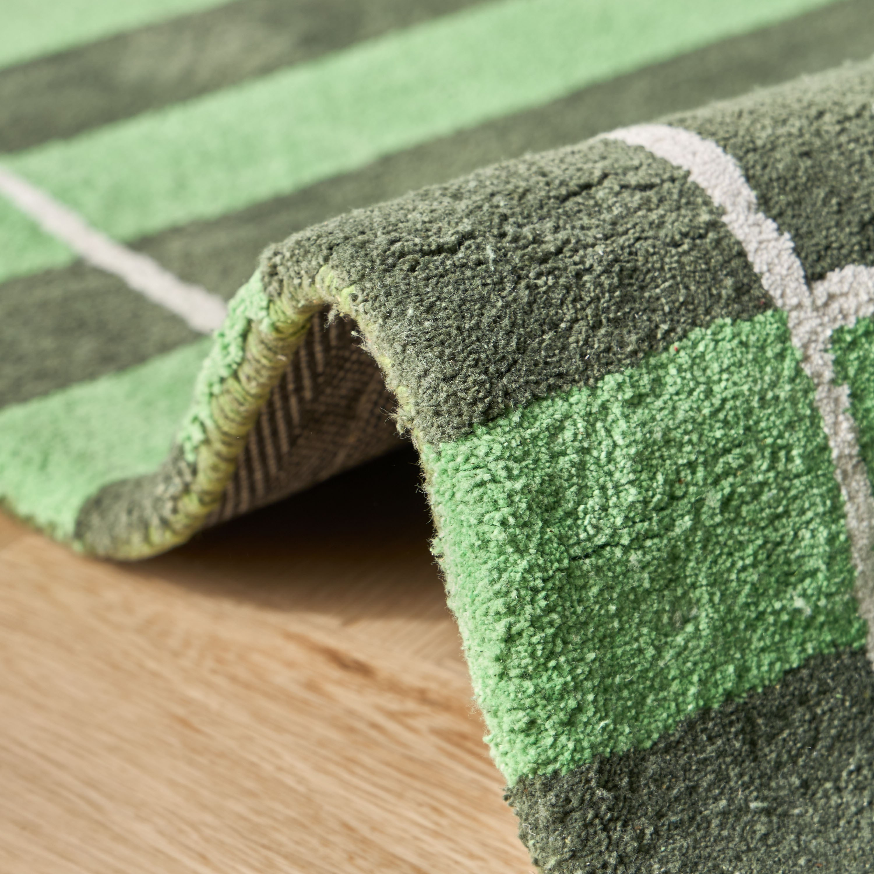 Thomas Football Field Handtufted Rug - 120x160 cm-babyandkids-rugsandcarpets-rugs-image-4