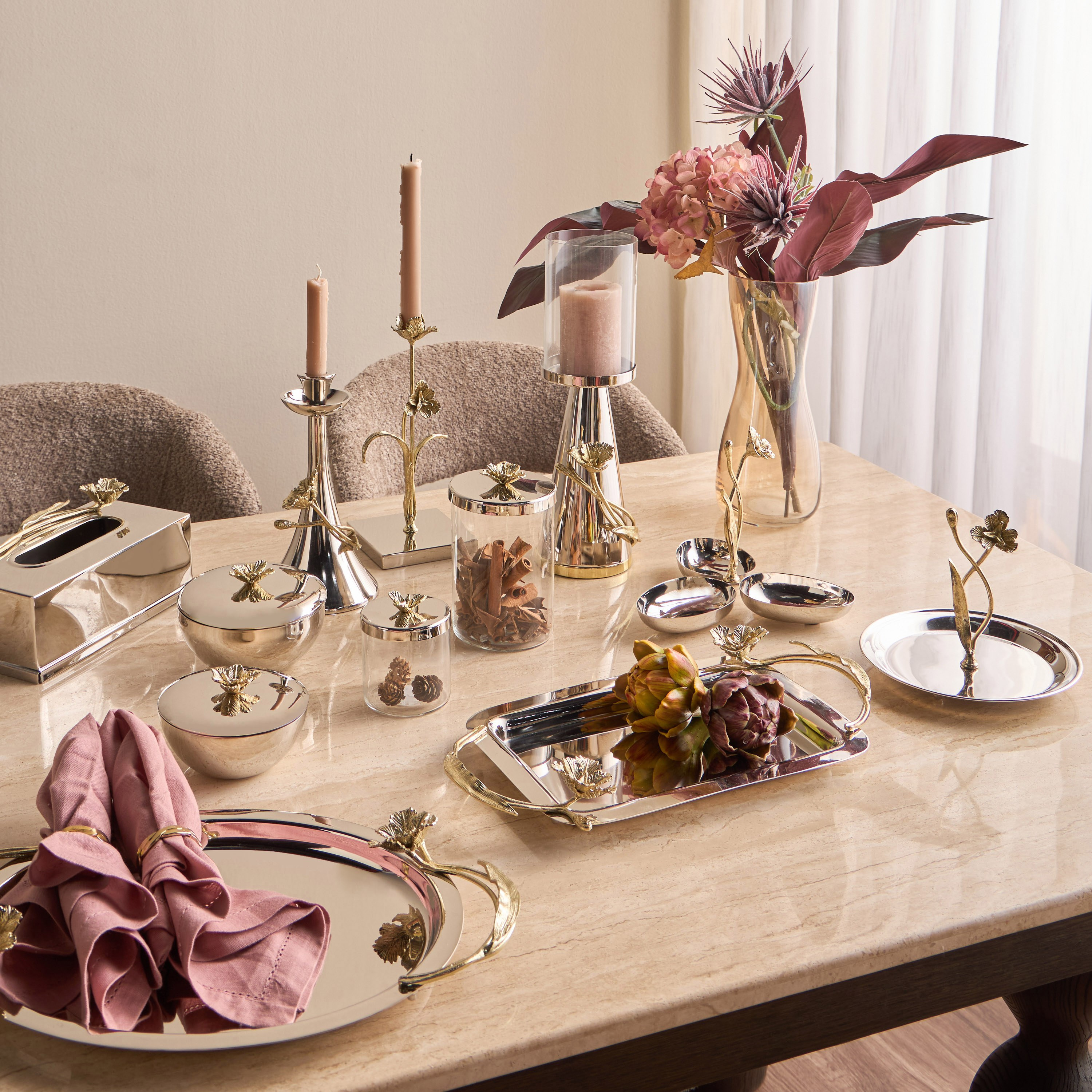 Rosa Decorative Tray-household-decor-boxesandtrays-image-3