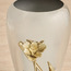 Rosa Metal Vase - 21 cm-household-decor-vasesandbowls-image-2