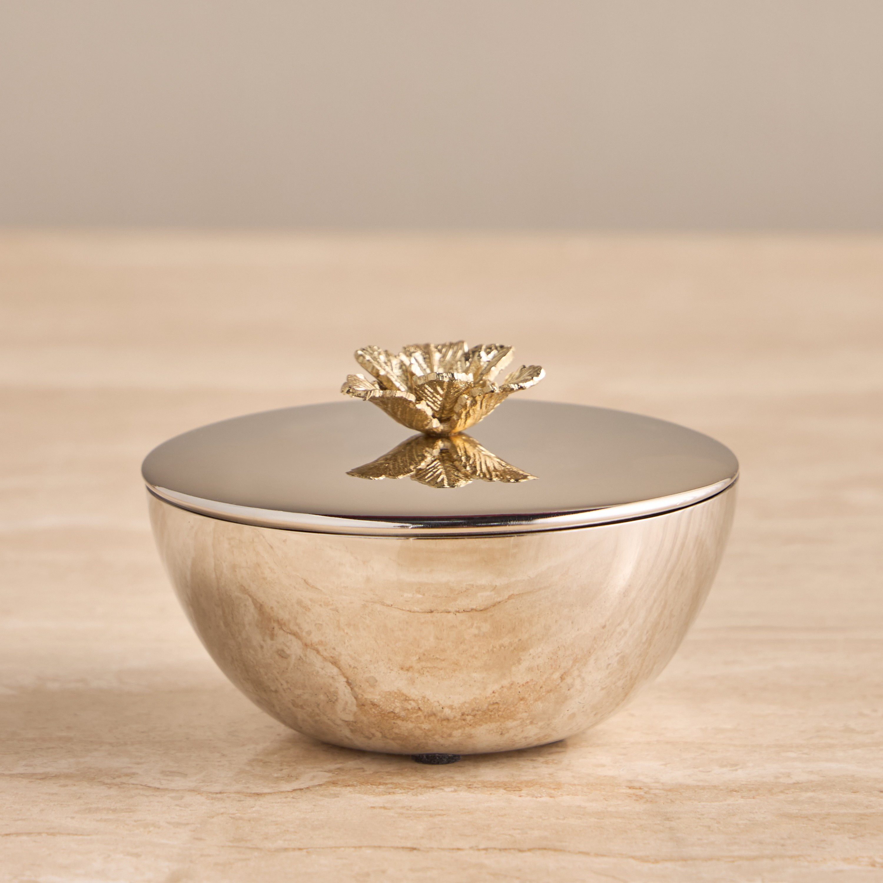 Rosa Floral Decorative Jar-household-decor-boxesandtrays-image-1