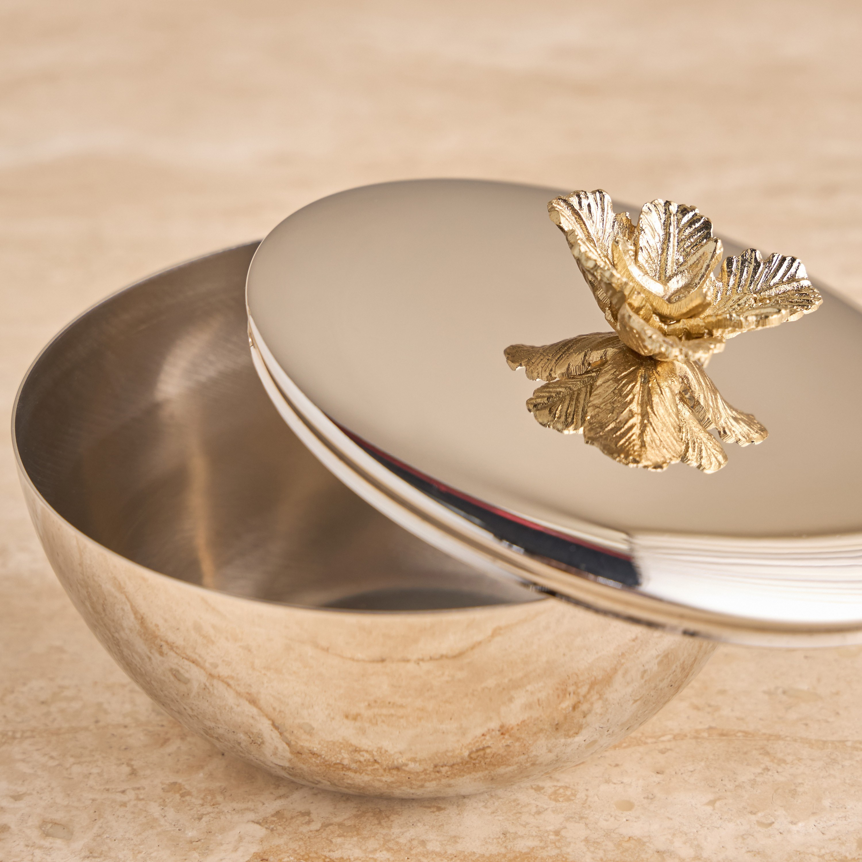 Rosa Floral Decorative Jar-household-decor-boxesandtrays-image-3