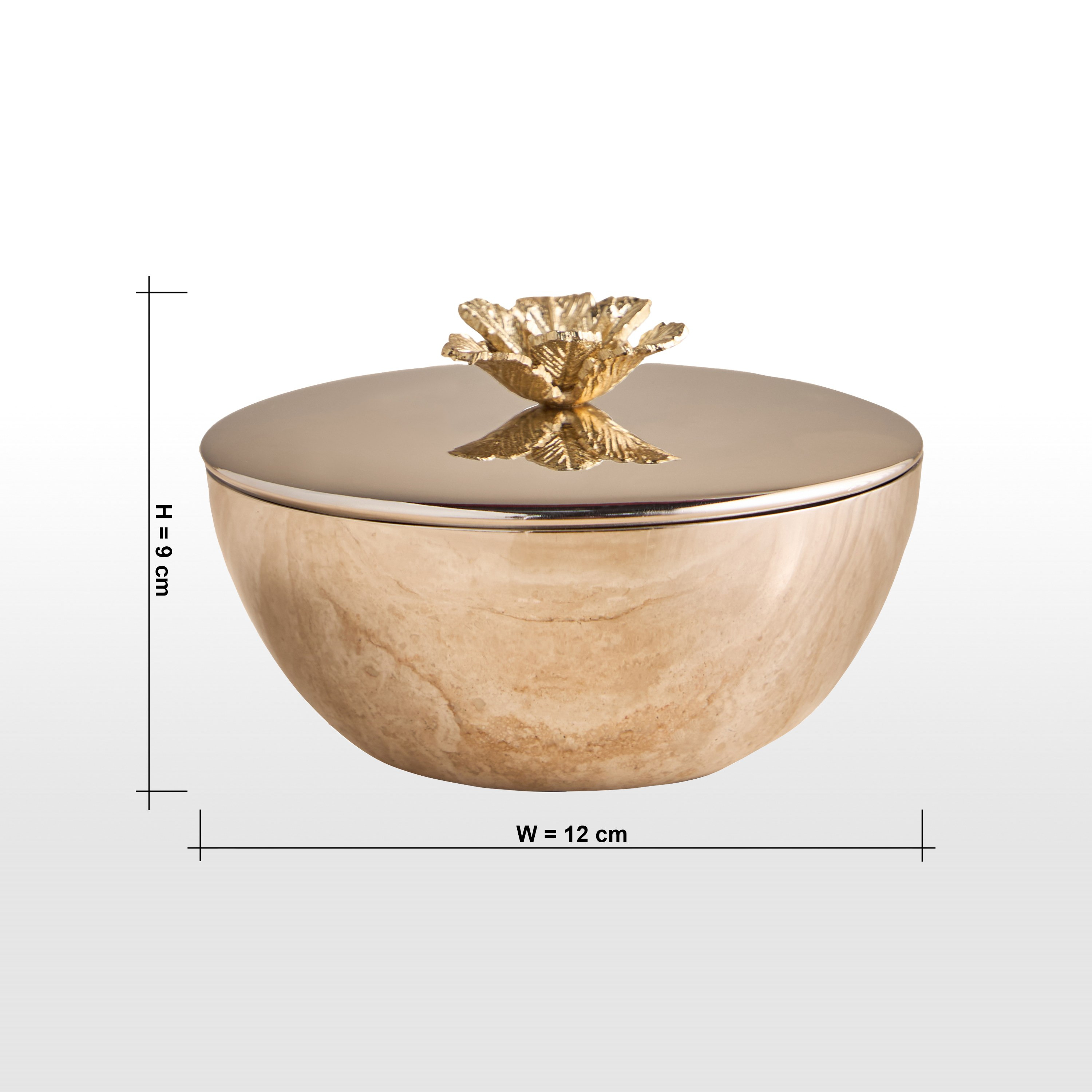 Rosa Floral Decorative Jar-household-decor-boxesandtrays-image-5