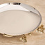 صينية ديكور معدن - روزا - 25x25 سم-household-decor-boxesandtrays-image-3
