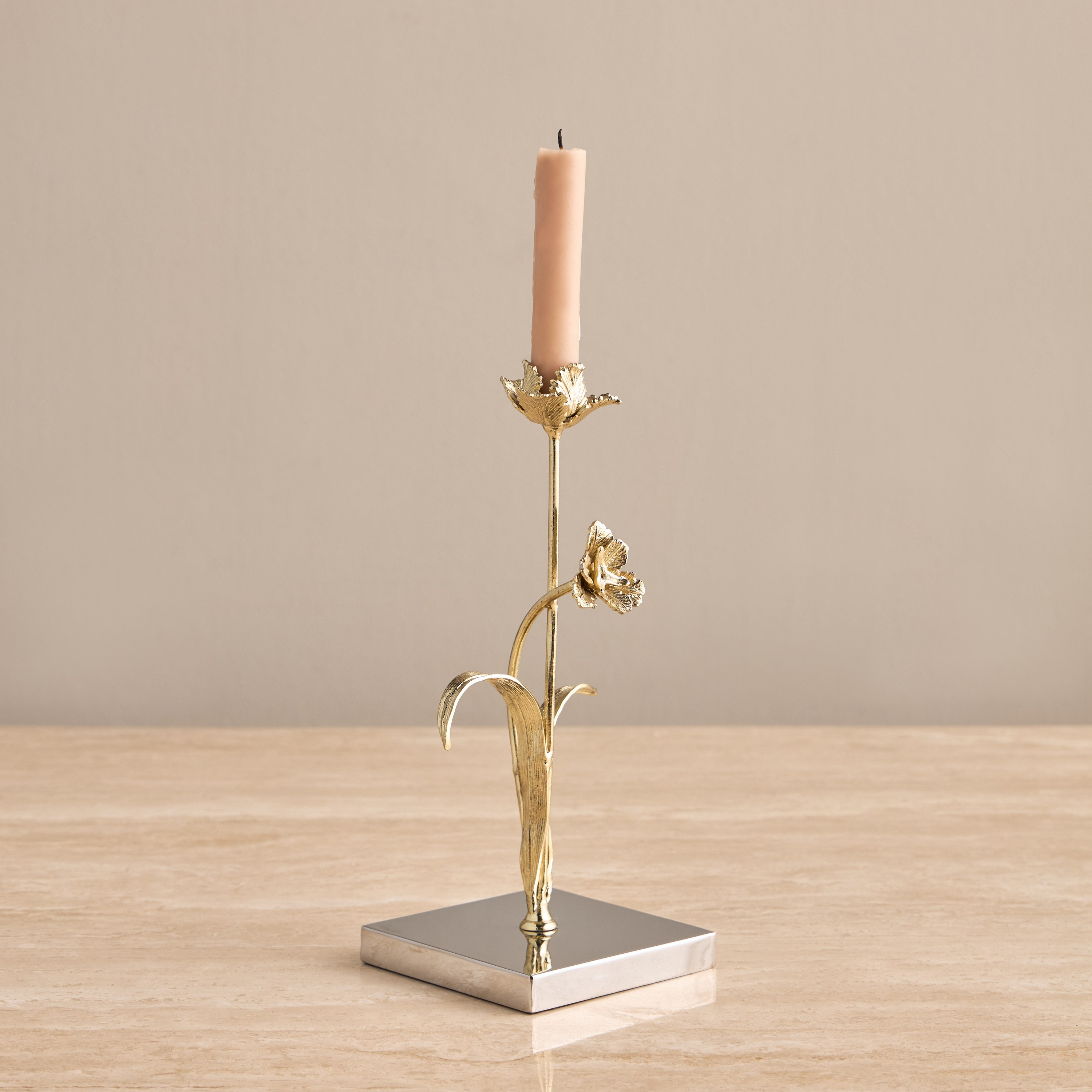 Rosa Taper Candleholder-household-decor-candleholdersandlanterns-image-1