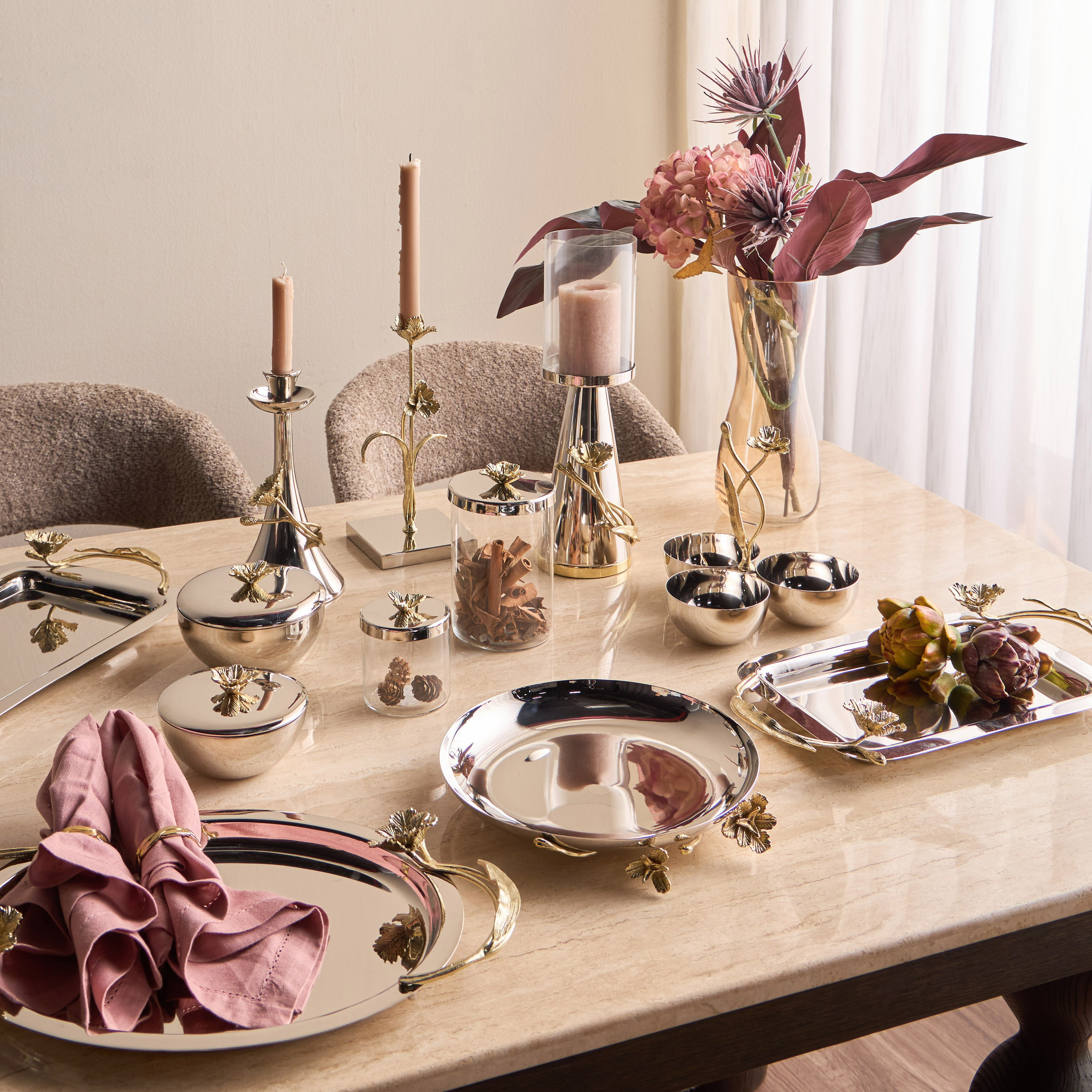 Rosa Decorative Tray-household-decor-boxesandtrays-image-3