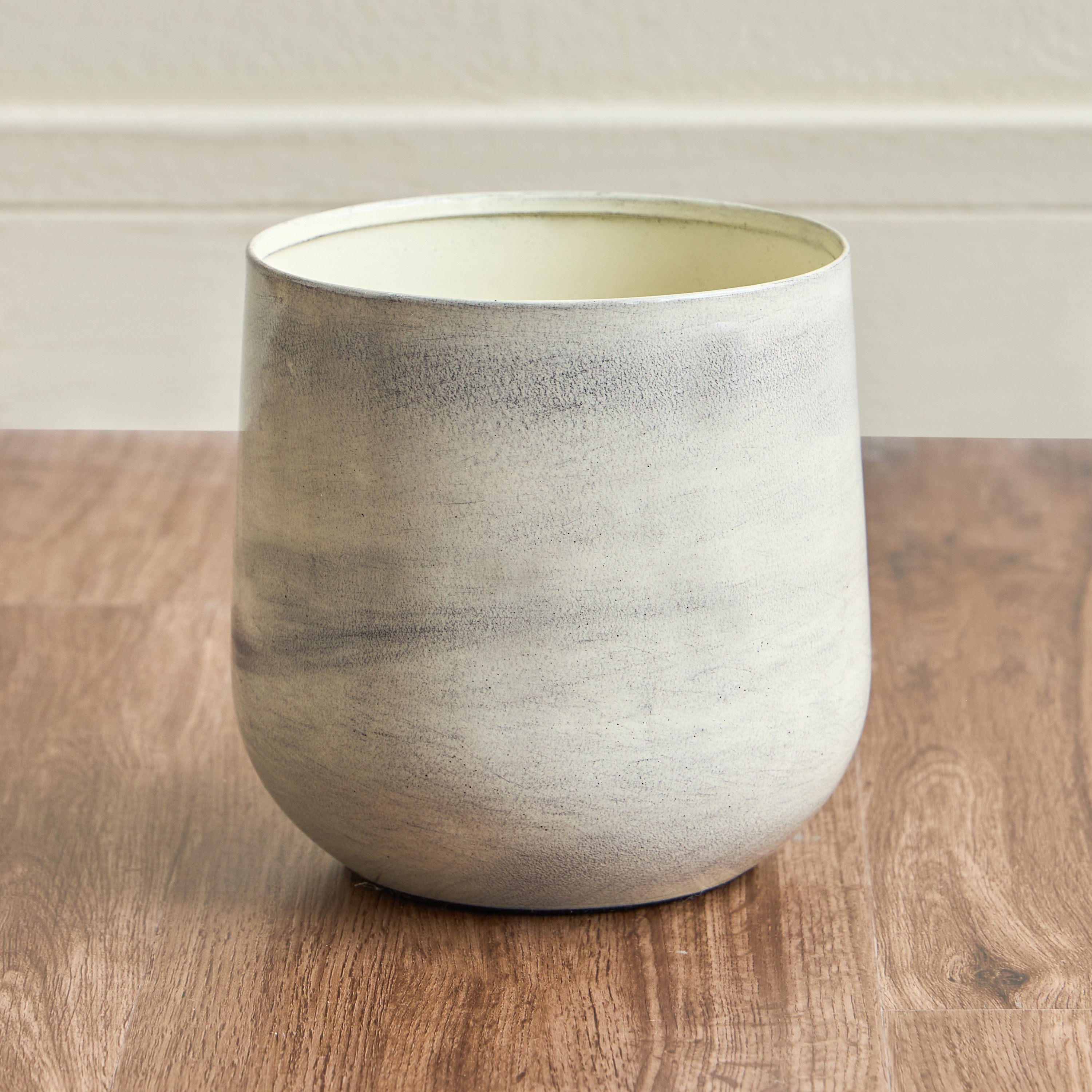 Eden Glint Glaze Iron Planter - 16.6 cm-household-gardenandoutdoor-potsandplanters-planters-image-2