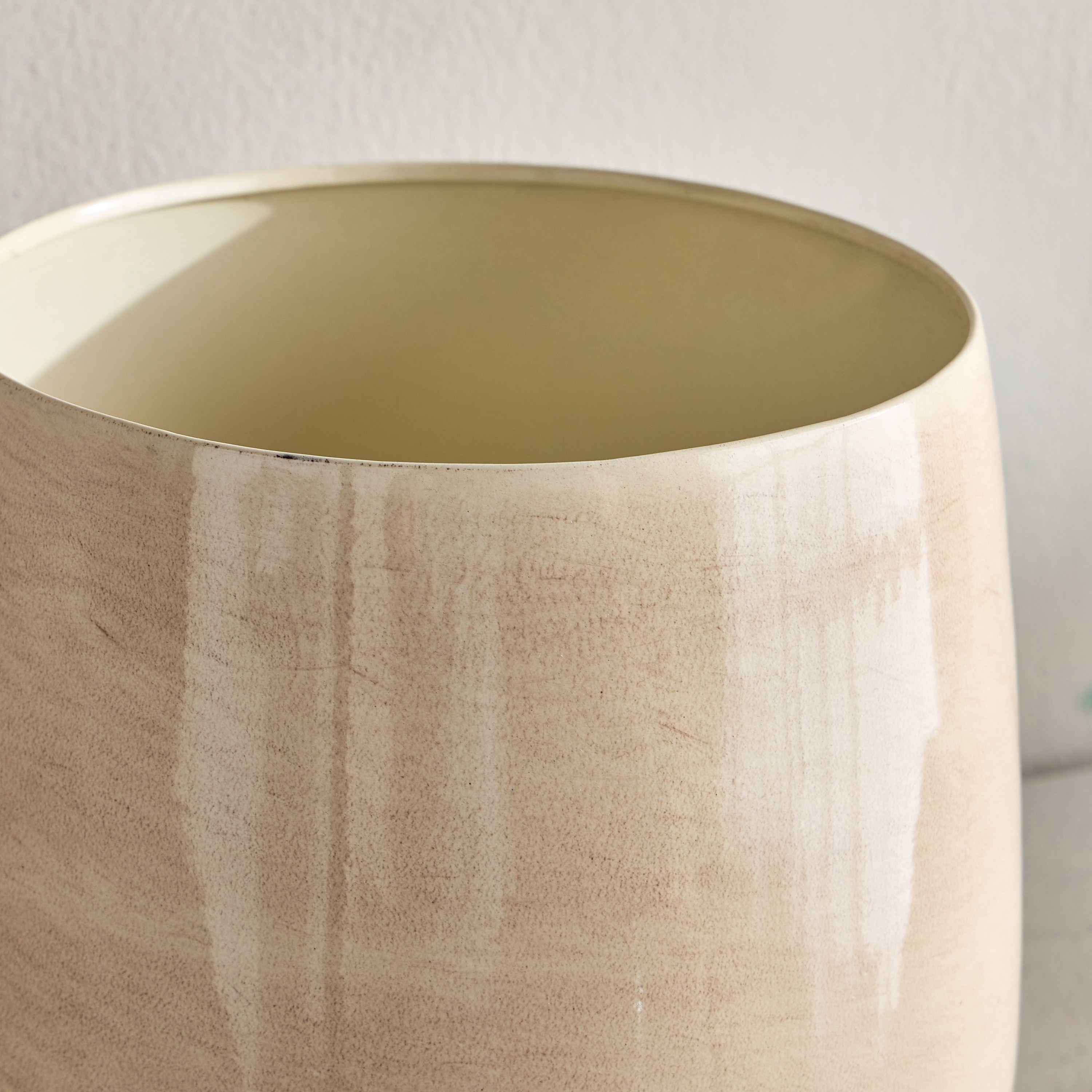 Eden Glint Glaze Metal Planter - 30 cm-household-gardenandoutdoor-potsandplanters-planters-image-3