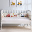 Joel Construction Print 2-Piece Cot Bumper Set-baby-nursery-babybedding-image-1