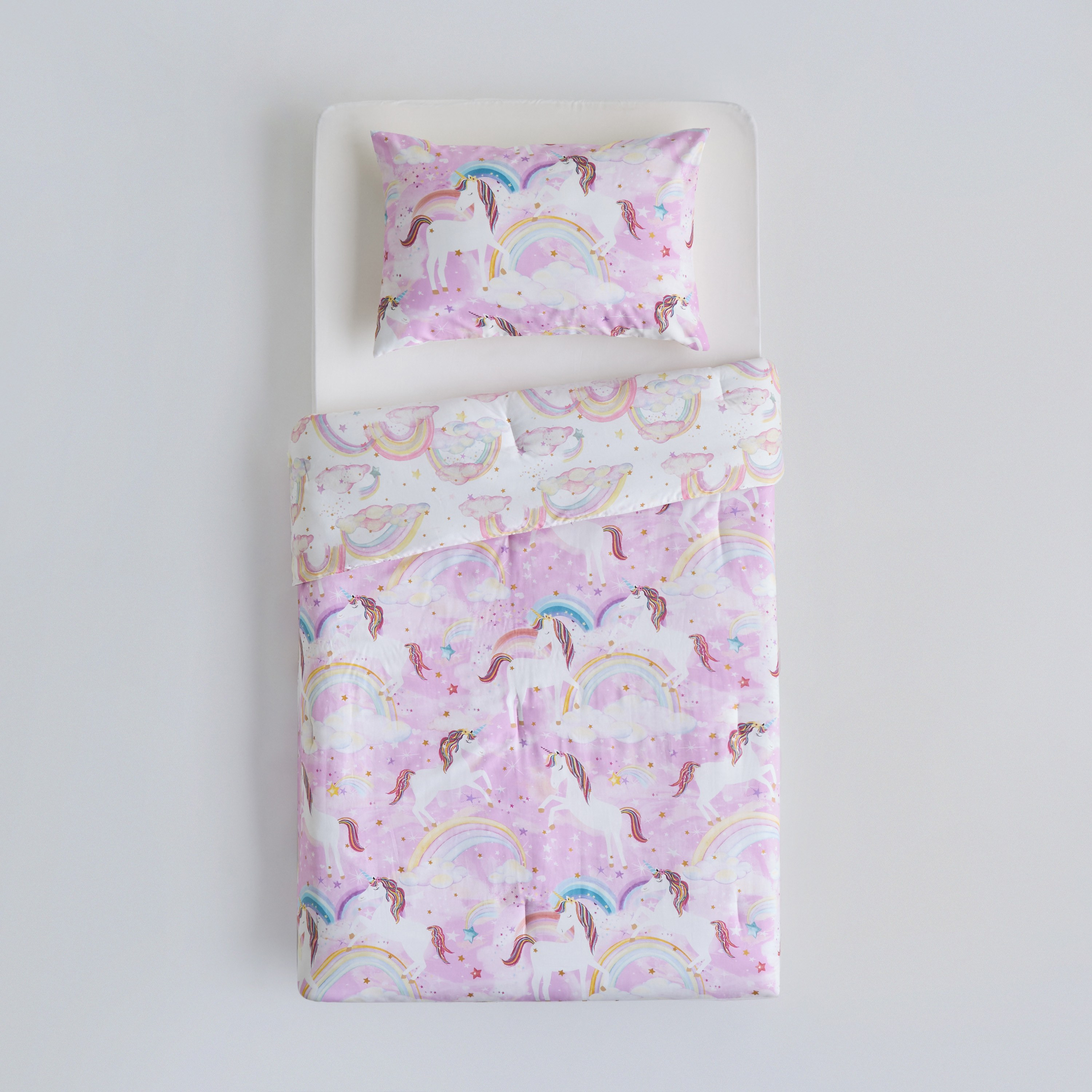 Julia Cotton Printed 210 Thread Count 2-Piece Full Comforter Set - 160x220 cm-babyandkids-beddingandwindows-bedding-comforters-image-3