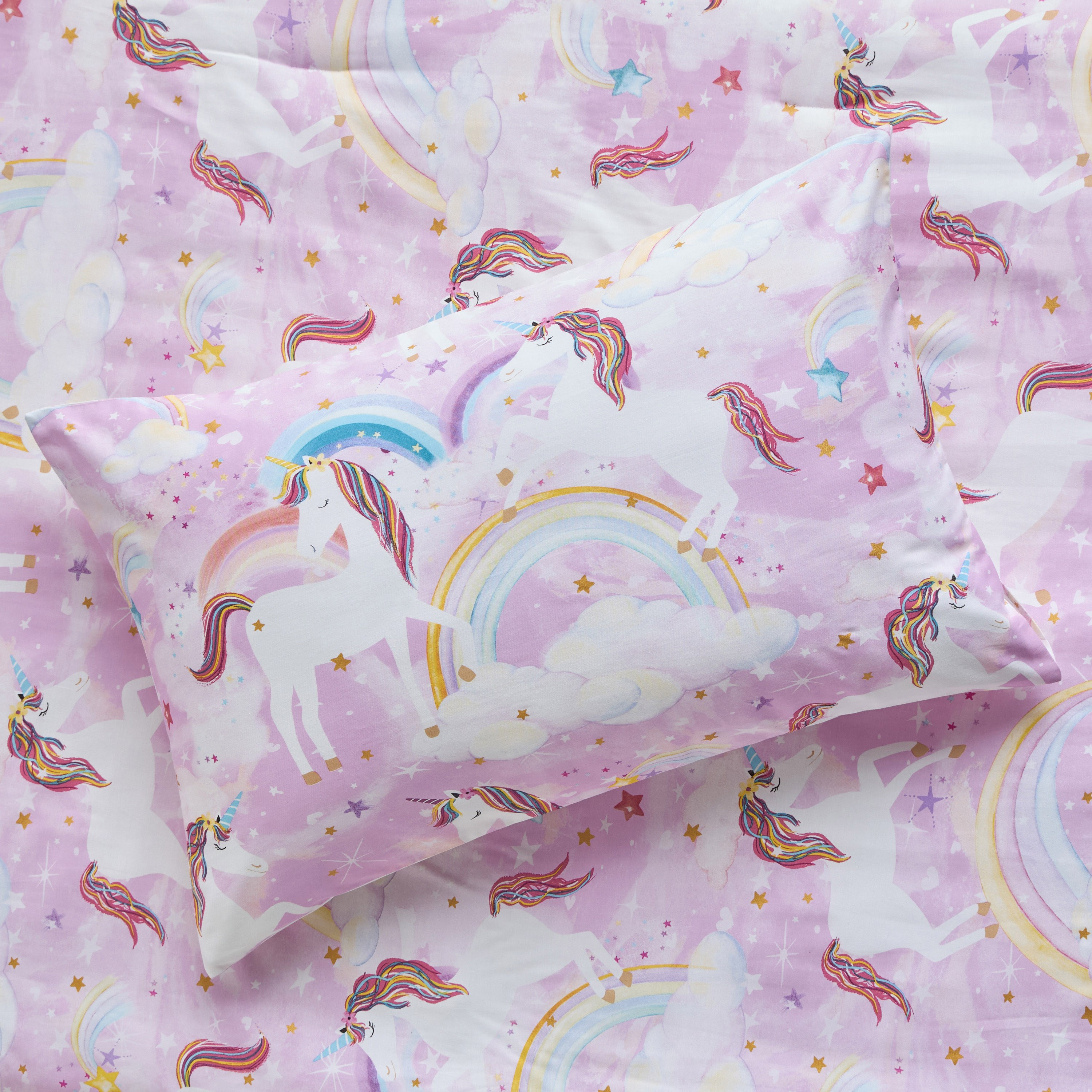 Julia Cotton Printed 210 Thread Count 2-Piece Full Comforter Set - 160x220 cm-babyandkids-beddingandwindows-bedding-comforters-image-4