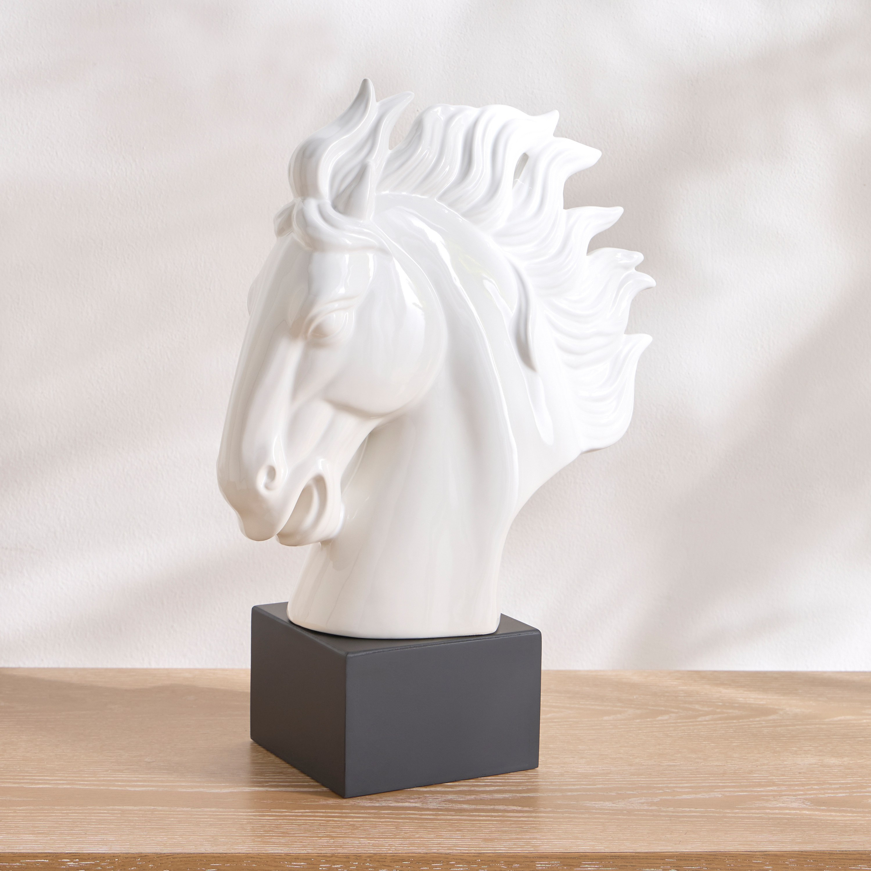 Stallion Horse Face Decorative Accent-household-decor-decorativeobjectsandsculptures-image-1