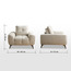 كرسي قماش بمساند ذراعين - باكستون-furniture-sofaandseating-armchairs-image-1