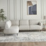 كنبة ركنية يسار قماش بـ4 مقاعد - جليستون-furniture-sofaandseating-cornersofas-image-8