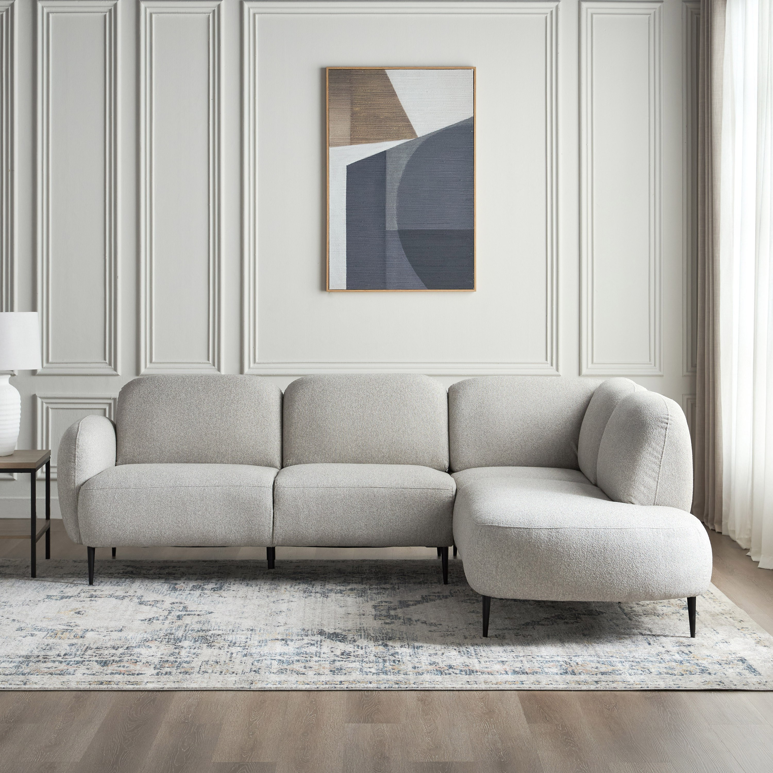 Gleston 4-Seater Fabric Right Corner Sofa-furniture-sofaandseating-cornersofas-image-2
