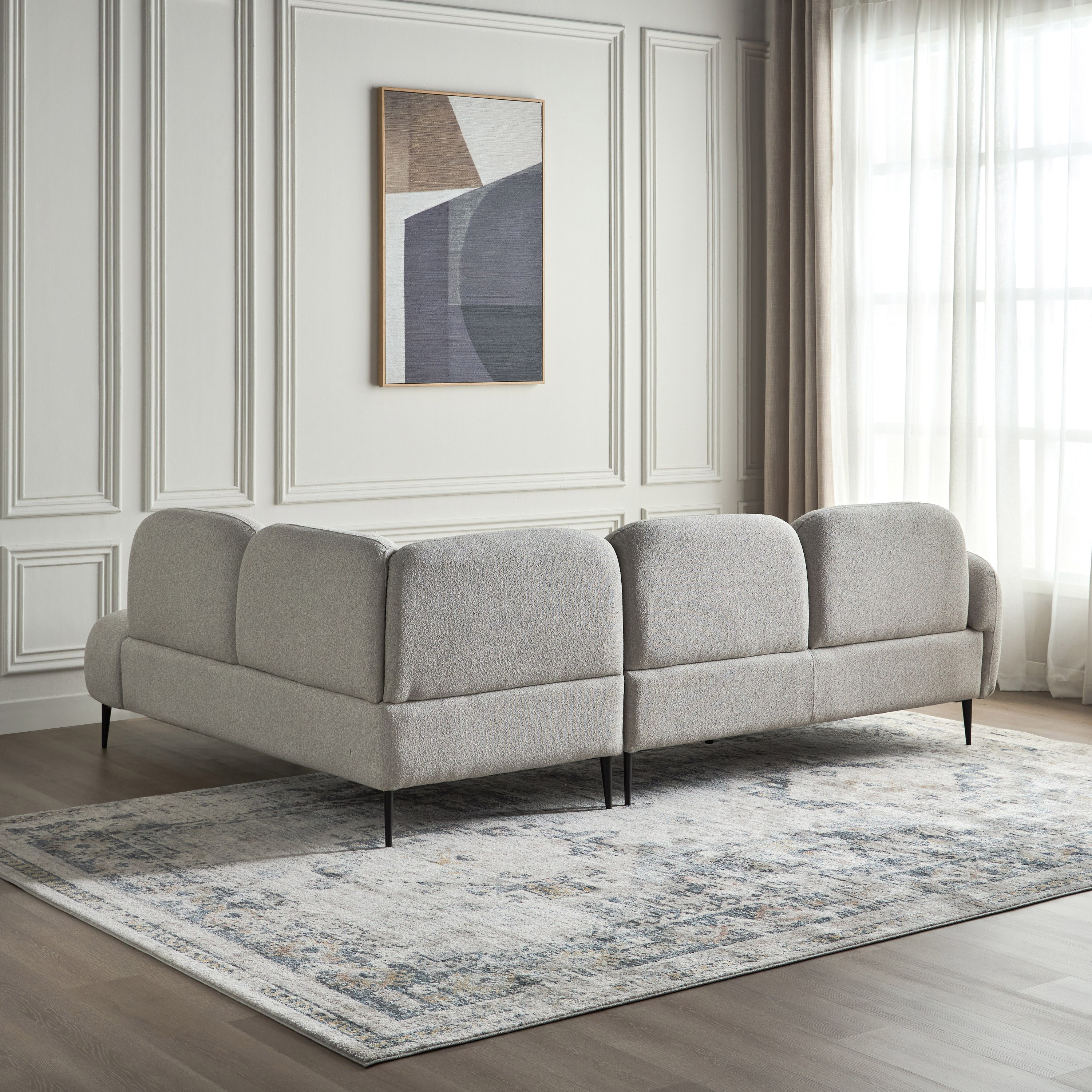Gleston 4-Seater Fabric Right Corner Sofa-furniture-sofaandseating-cornersofas-image-3