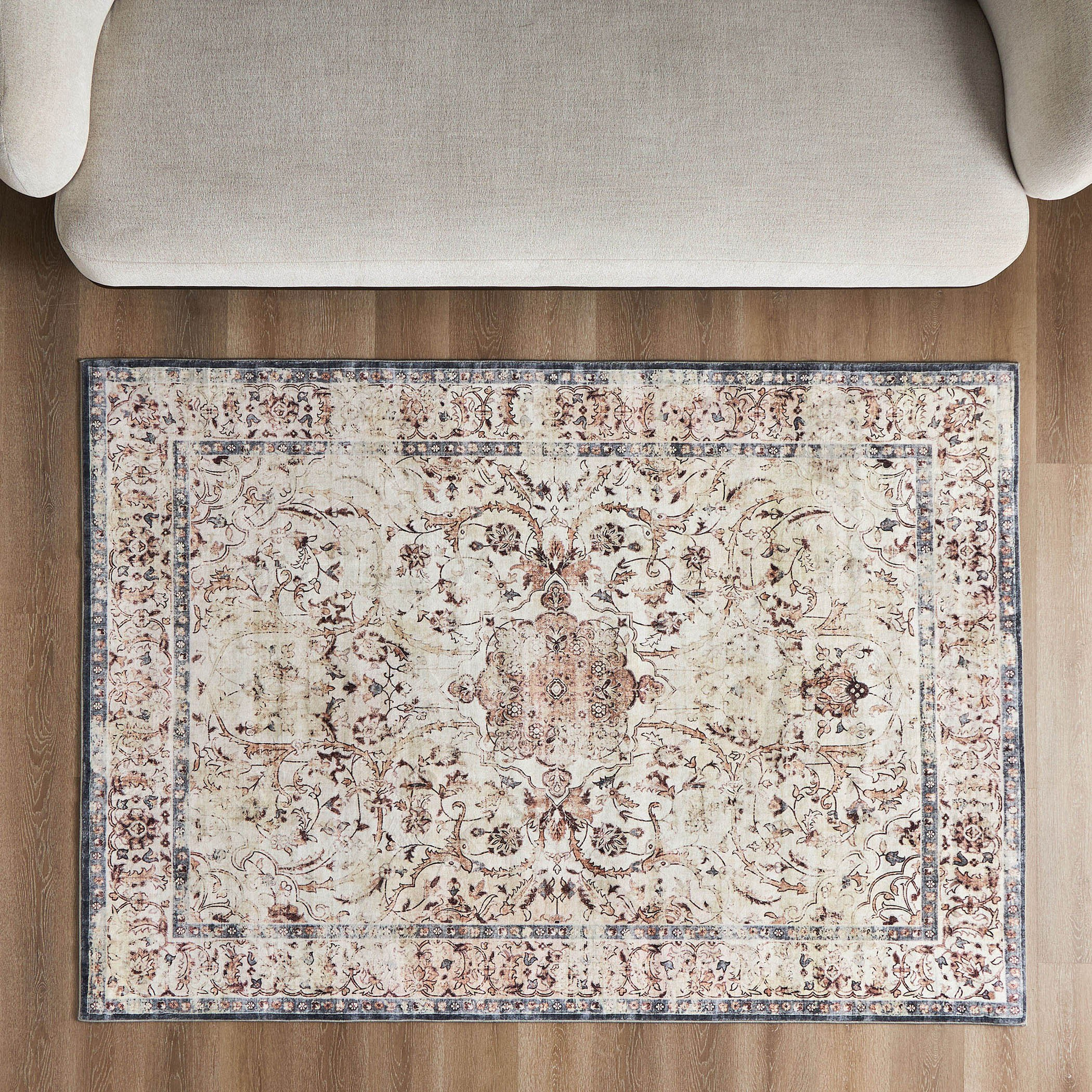 Genelle Printed Rug - 160x230 cm-household-rugsandcarpets-rugs-image-2