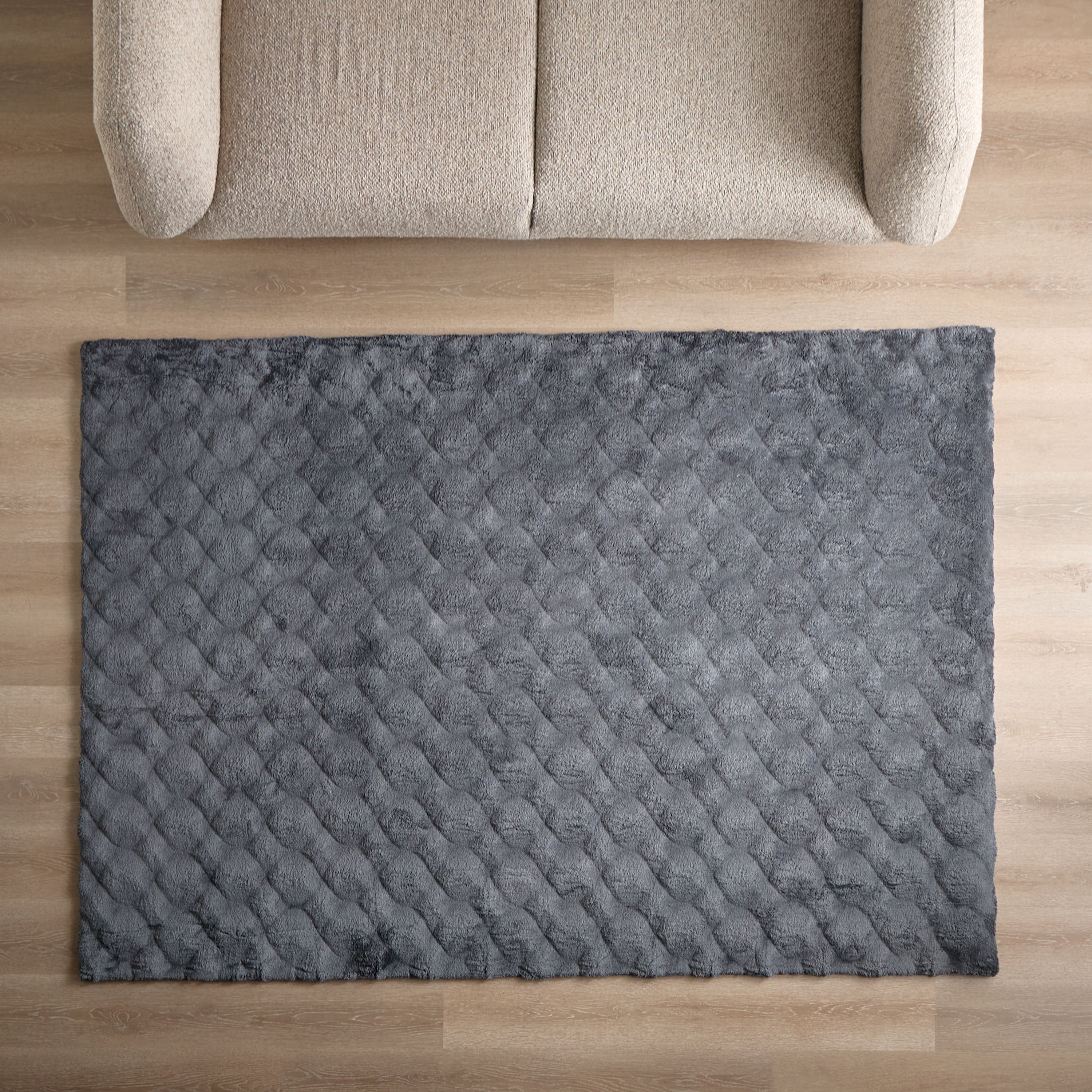 Louisa Shaggy Rug - 160x230 cm-household-rugsandcarpets-rugs-image-2