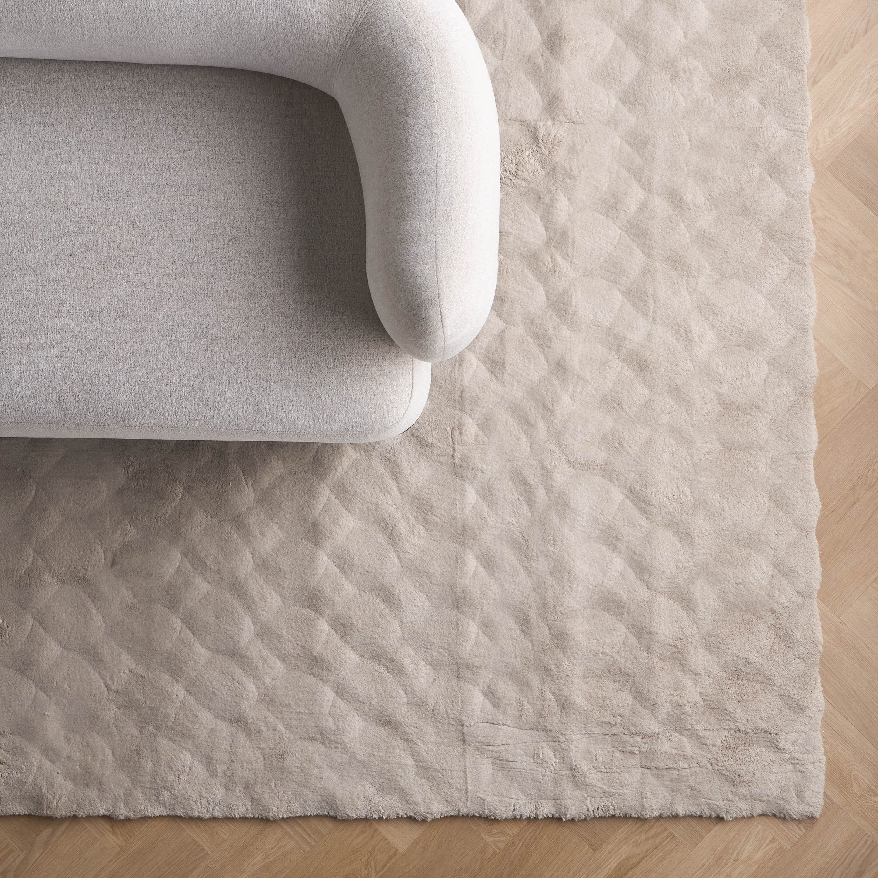 Louisa Shaggy Rug - 200x290 cm-household-rugsandcarpets-rugs-image-1