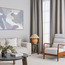 طقم ستائر معتمة من قطعتين - ديبورا - 135x280 سم-household-windows-curtains-image-1