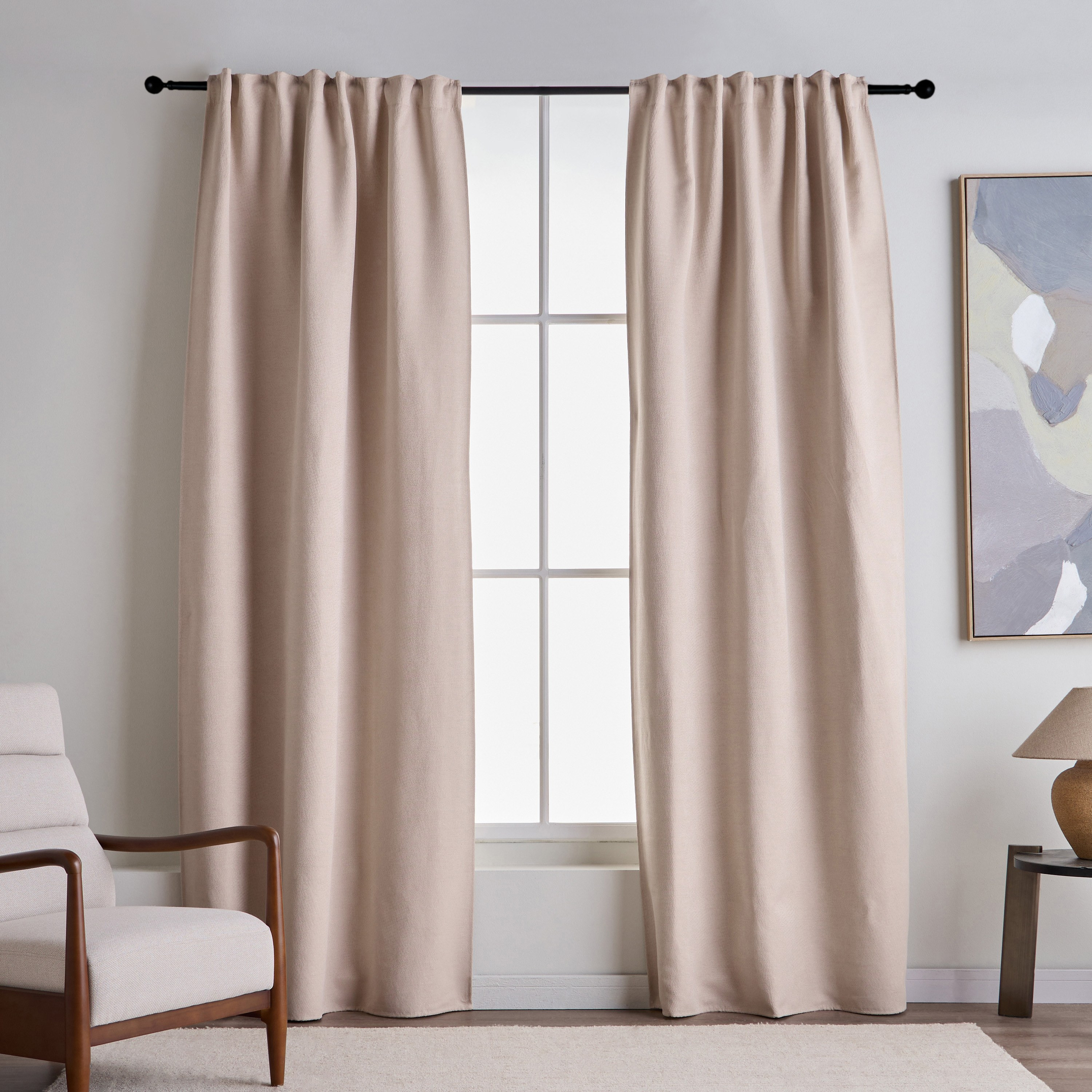 Brylee 2-Piece Blackout Curtain Set - 135x280 cm-household-windows-curtains-image-2