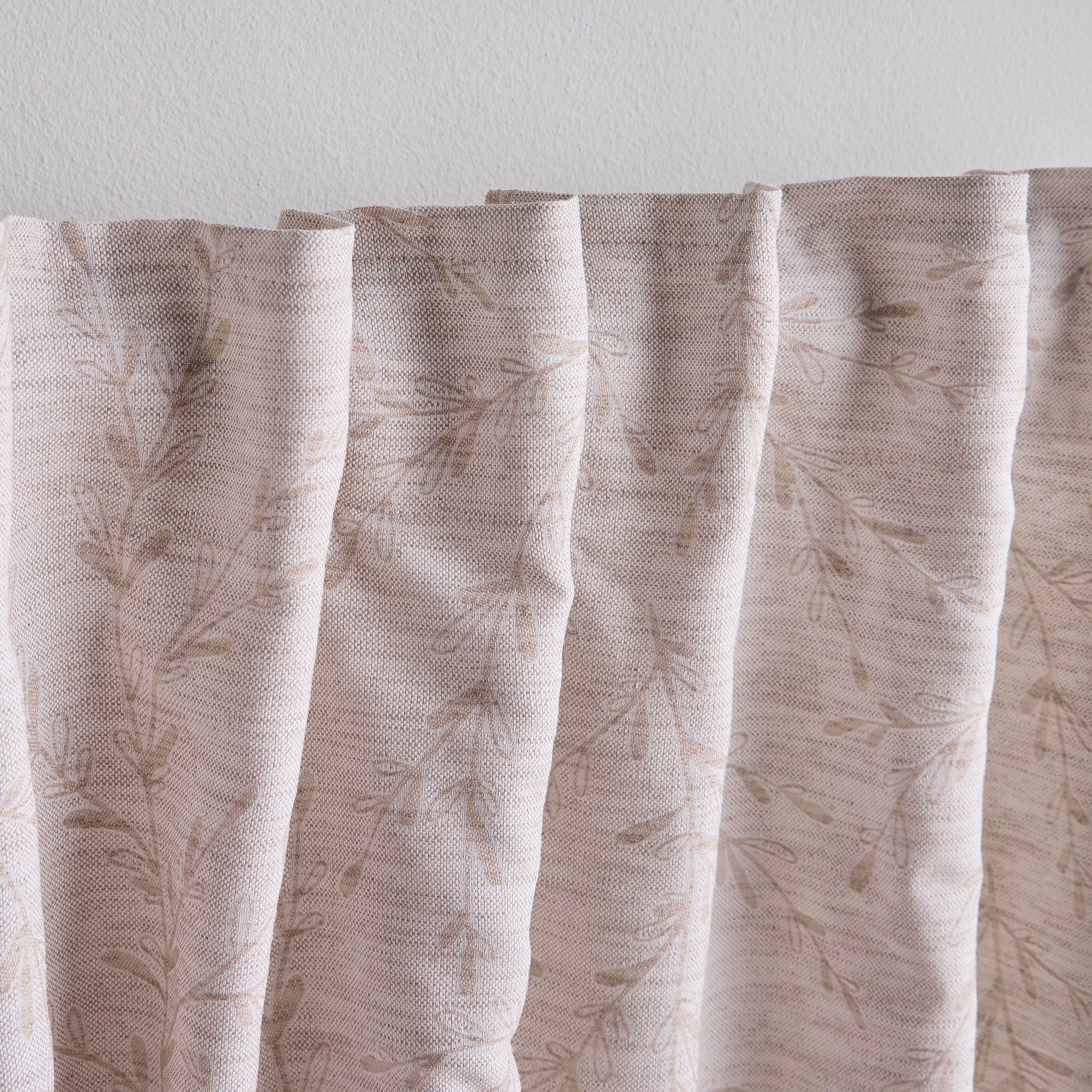 Adelina 2-Piece Textured Curtain Set - 135x280 cm-household-windows-curtains-image-3