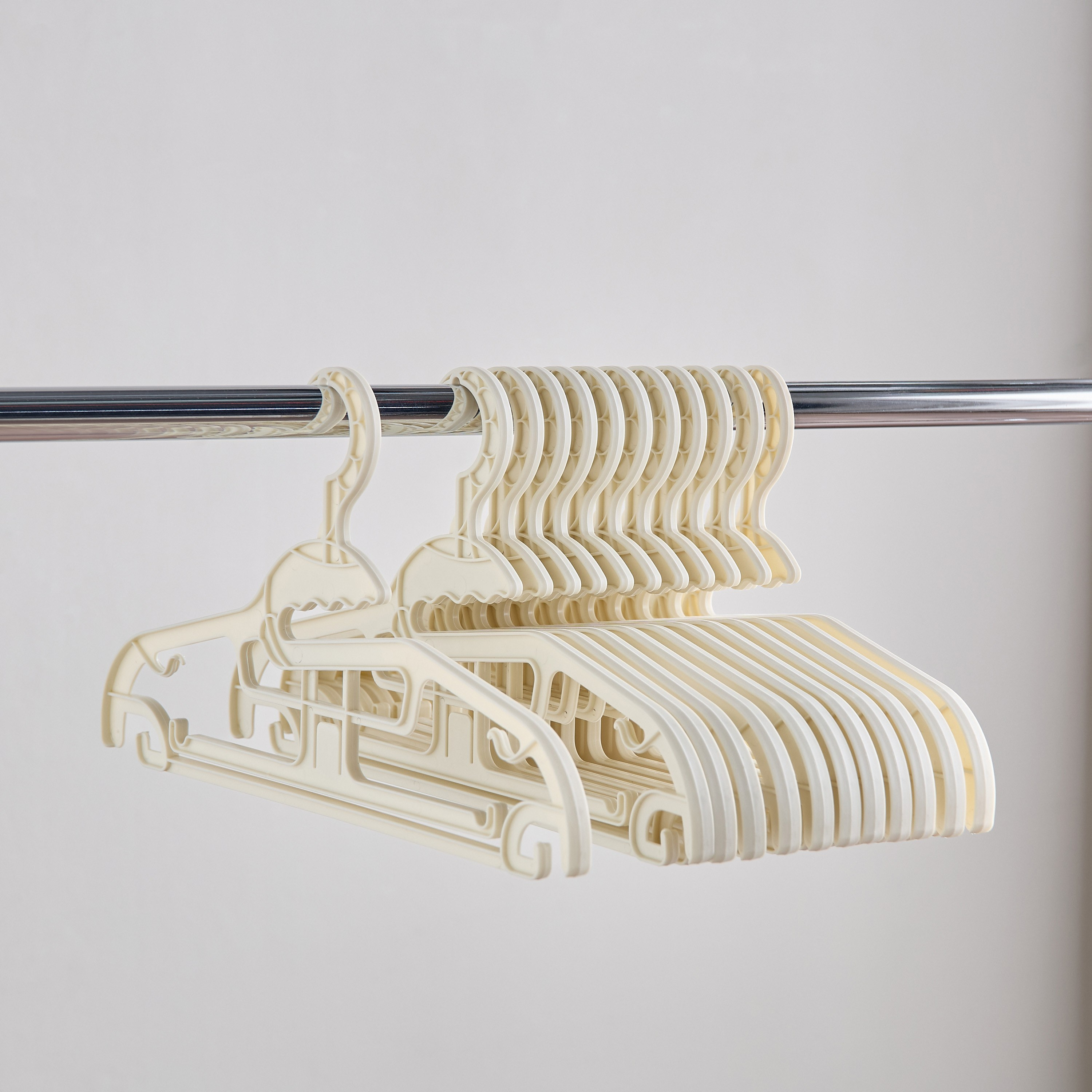 Jiro Clothes Hanger - Set of 12-household-storage-closetstorage-hangers-image-1